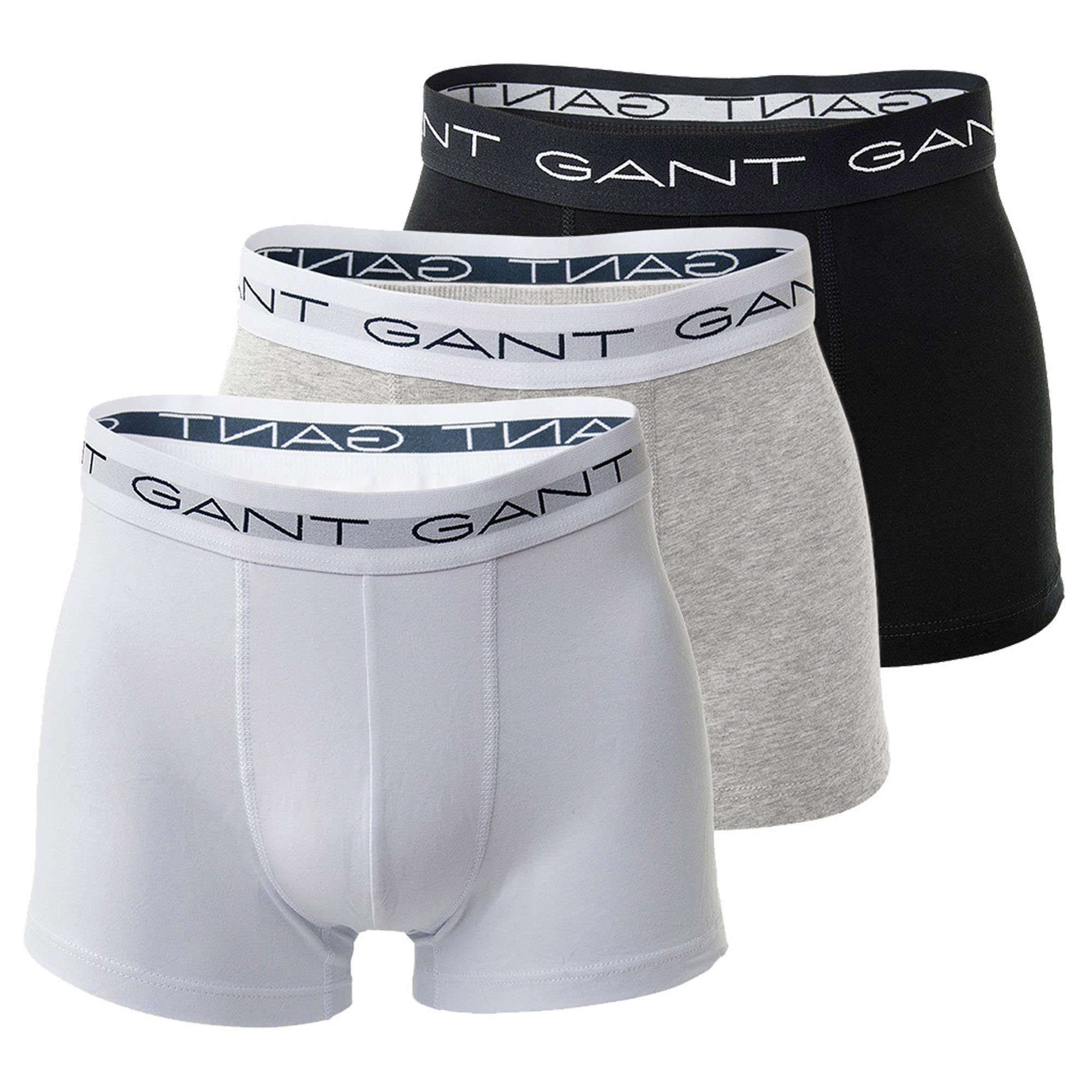 Gant Boxer Herren Boxershort 3er Pack Baumwolle (Packung, 3er Pack)