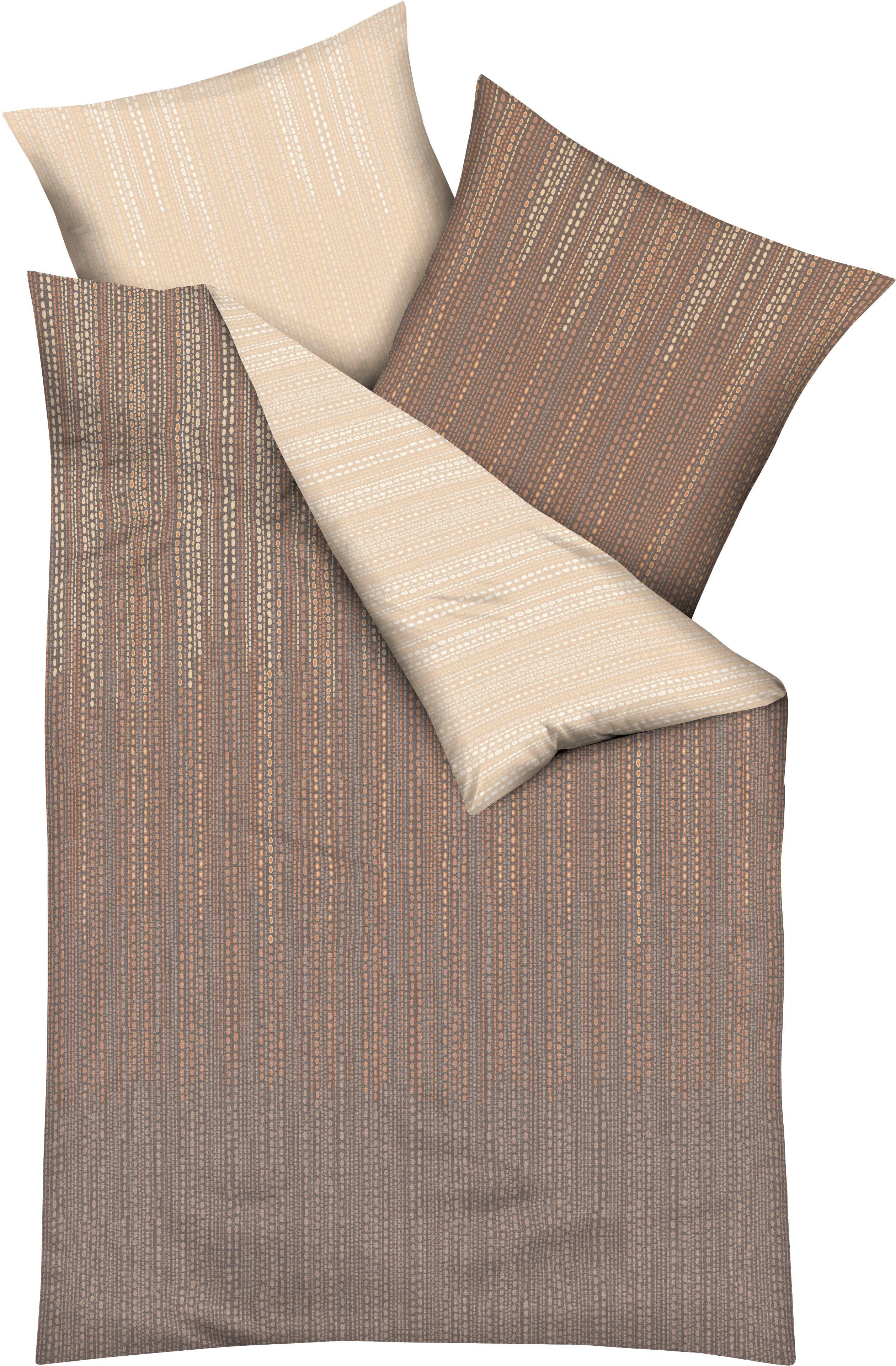 Kaeppel Wendebettwäsche Vertigo, Mako-Satin, 3 teilig