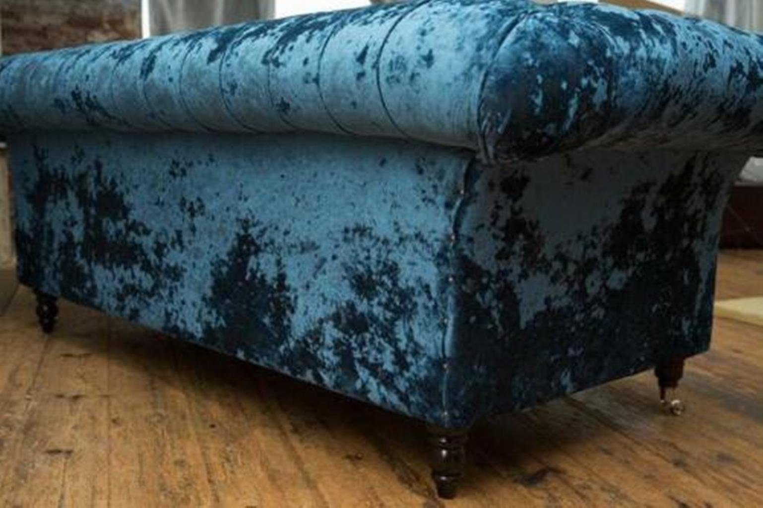 Chesterfield Luxus 3 Sofas Sitzer JVmoebel Sofa Textil Couch Chesterfield-Sofa, Garnitur Polster