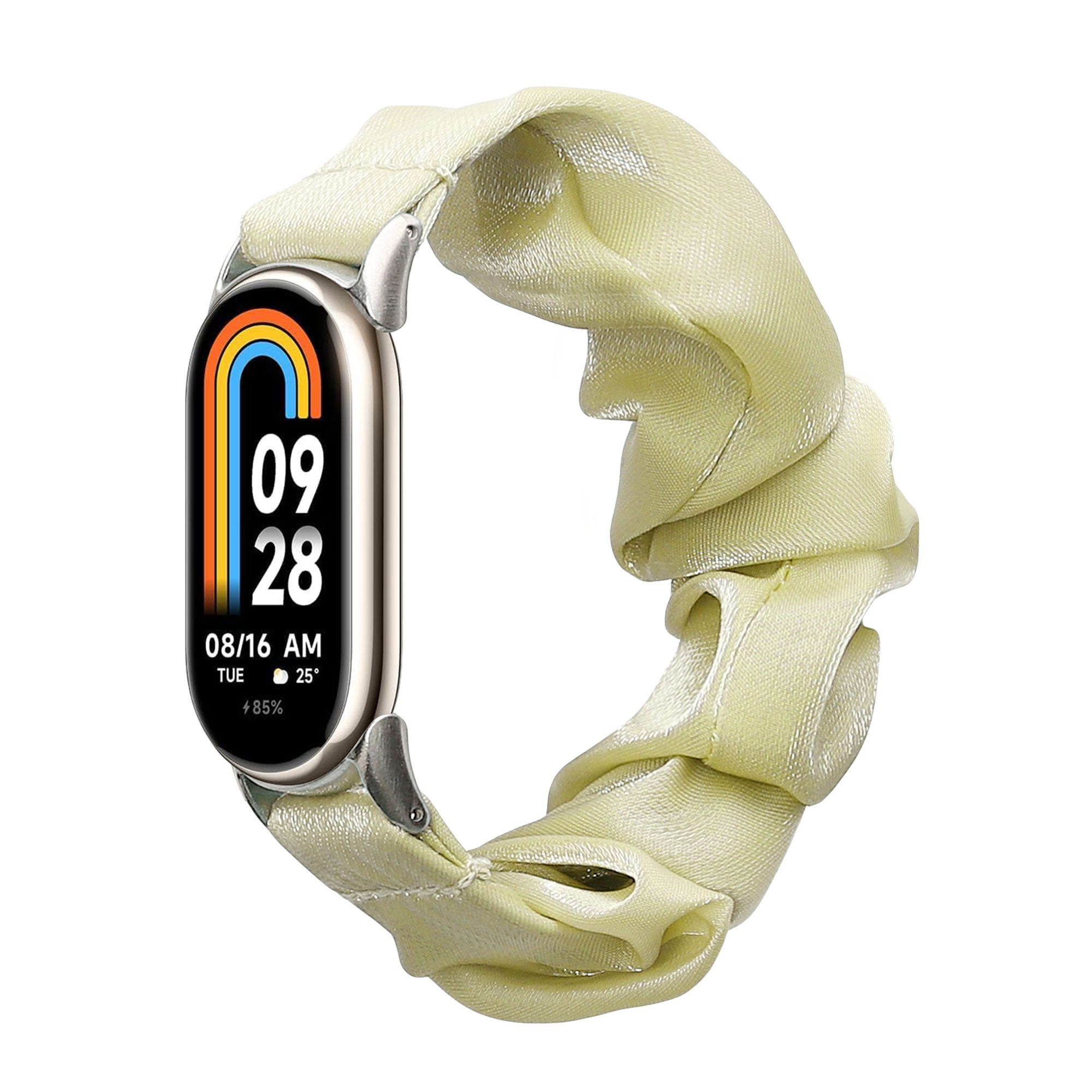kwmobile Ersatz Bügelpolster für Xiaomi Mi Band 10 / Mi Band 9 / 8 Smartwatch, 1-tlg., mit Kunstleder Polster