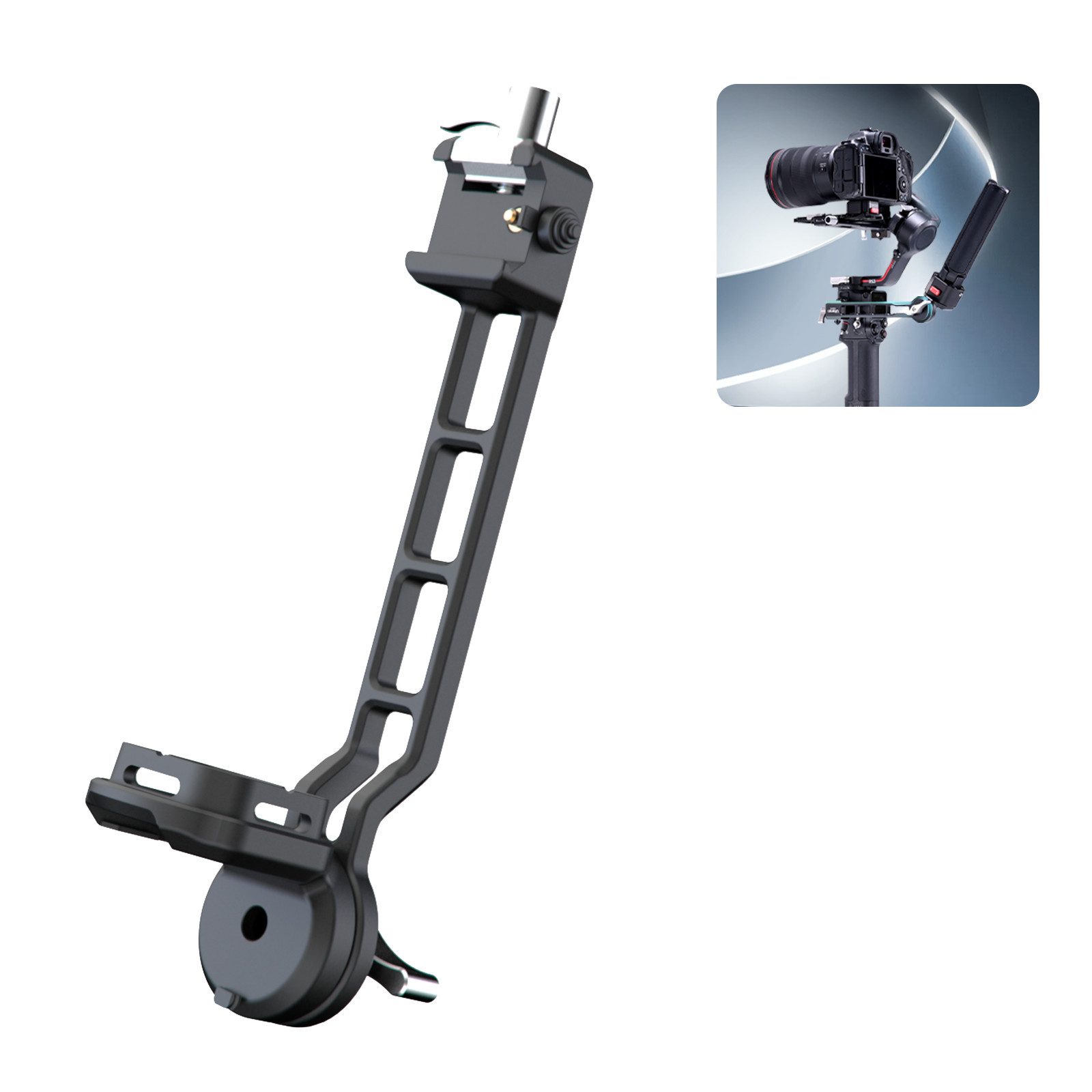 Action Cam-Halterung EG03 Schnellverschluss-Sling-Handgriff für DJI RS4/RS4Pro/RS3/RS3Mini