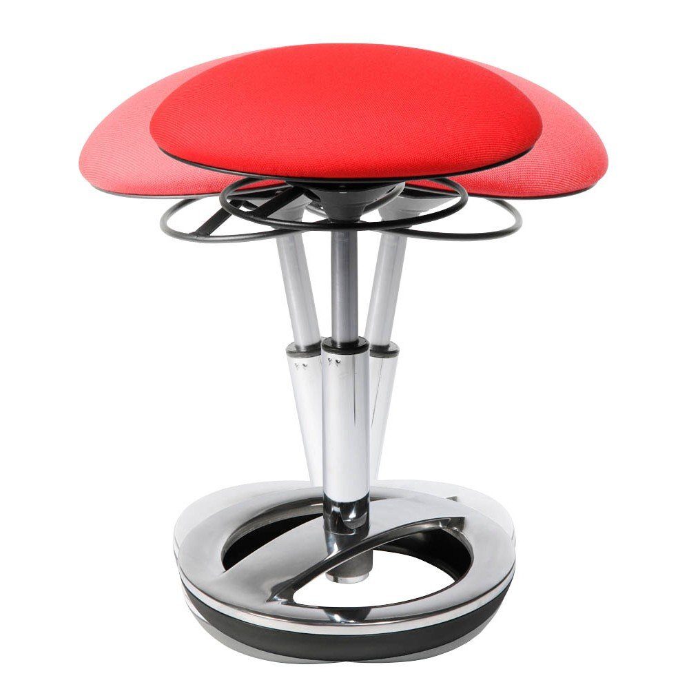 TOPSTAR Sitzhocker 1 Hocker SITNESS BOB basic - rot (1 St), Die empfohlene Sitzzeit beträgt max. 4 Stunden.
