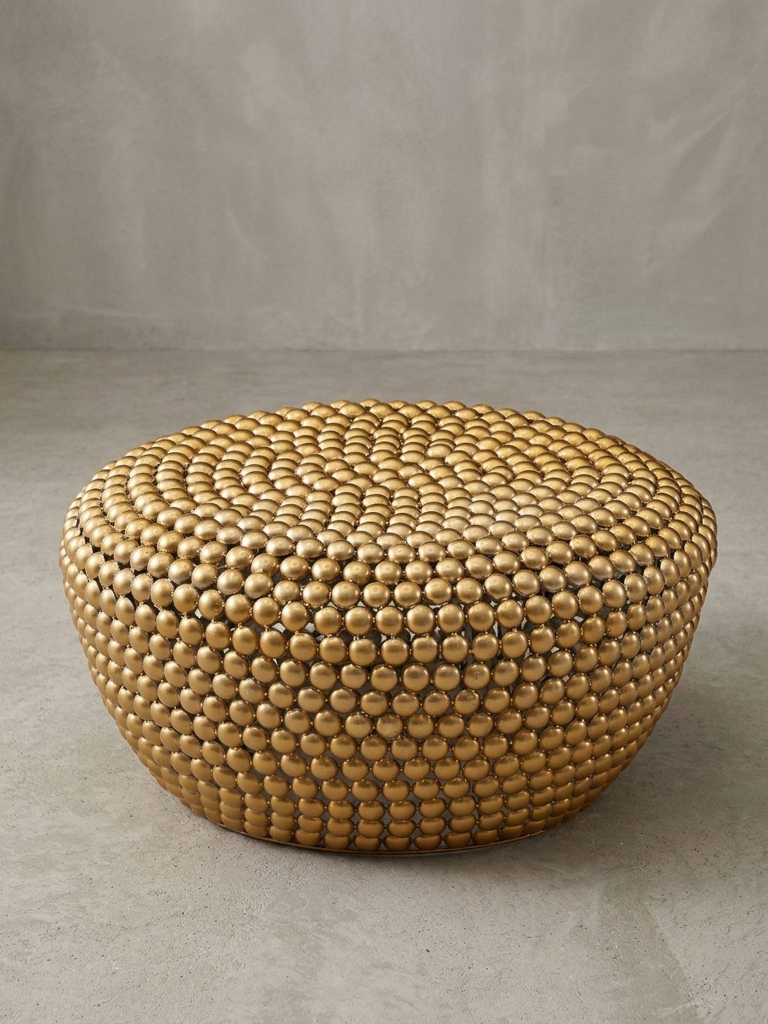 KADIMA DESIGN Couchtisch Beistelltisch BIFERNO Aluminium, exotisches Orientalisches Design