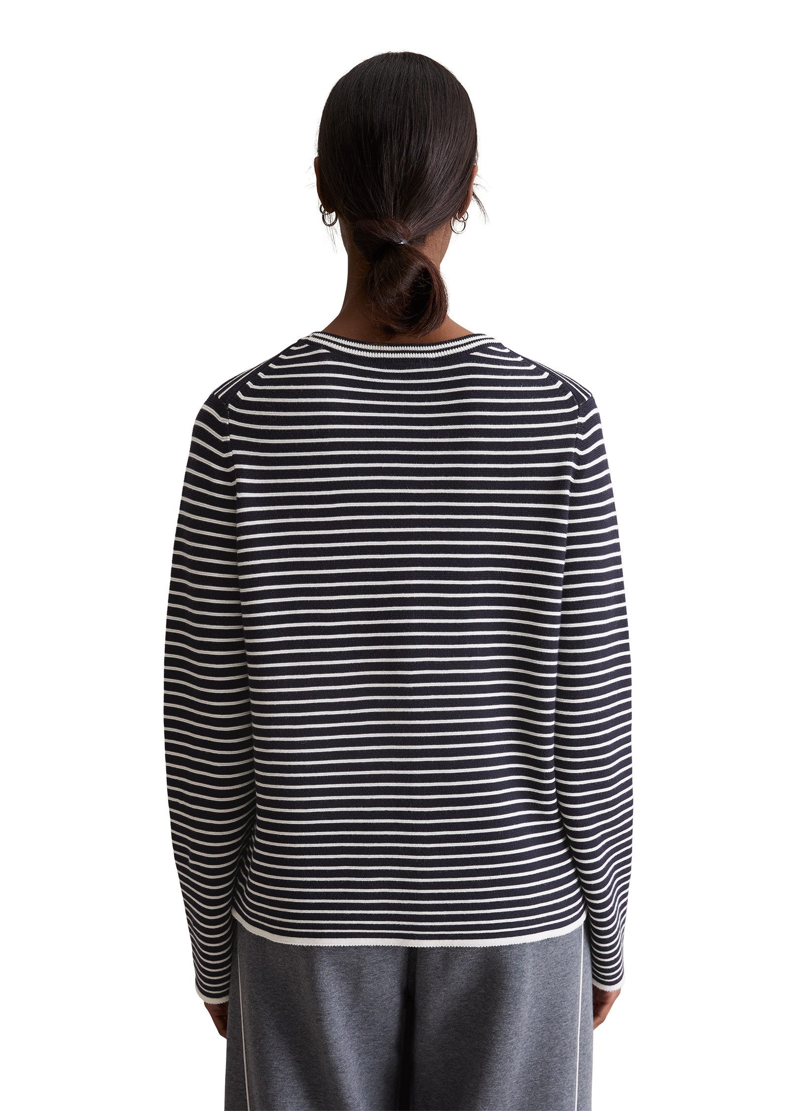 Marc O'Polo DENIM Strickpullover aus Compact Cotton