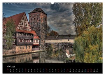 CALVENDO Wandkalender Meine Stadt Nürnberg 2023 (Premium, hochwertiger DIN A2 Wandkalender 2023, Kunstdruck in Hochglanz)