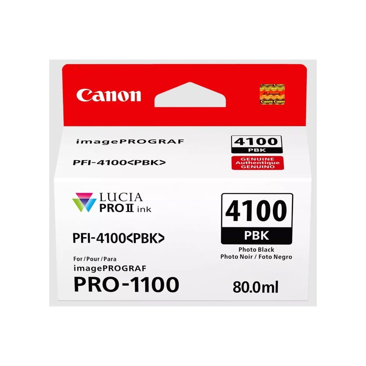 Canon PFI-4100PBK Tintenpatrone foto-schwarz Tintenpatrone