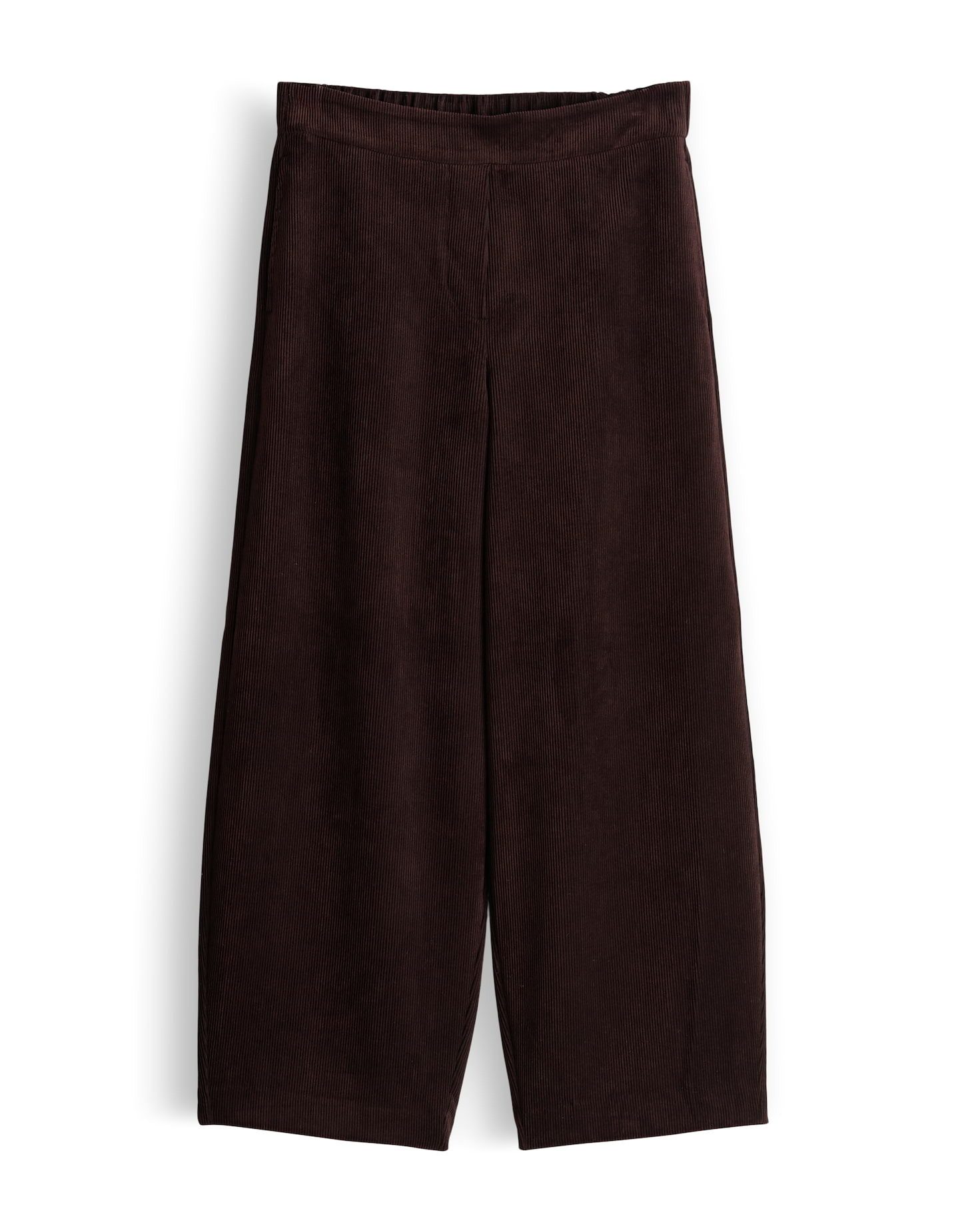 someday Stoffhose CISILIA CURVED CORDUROY Barrel Pants aus Feincord Samtige Oberfläche mit edler Optik