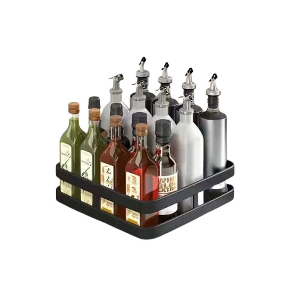 Coonoor Gewürzregal Kücheregal Ecke Stehgestell, 1/2/3 etage Gewürzregal, 3 günstig online kaufen