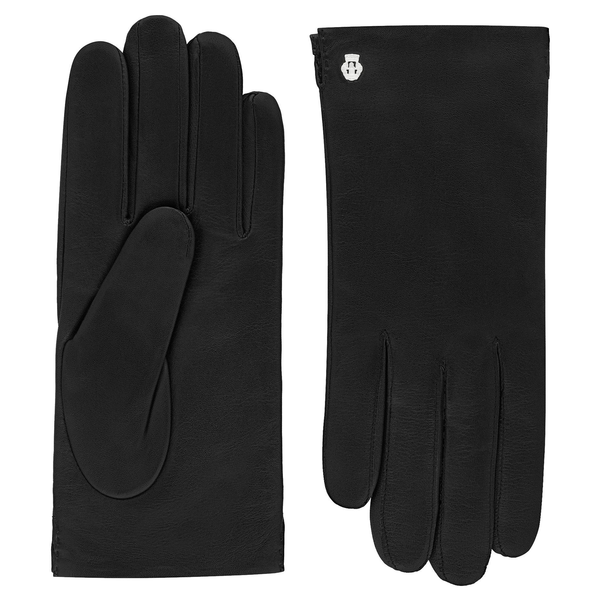 Roeckl Lederhandschuhe ODESSA Kurzer Lederhandschuhe mit Kaschmirfutter