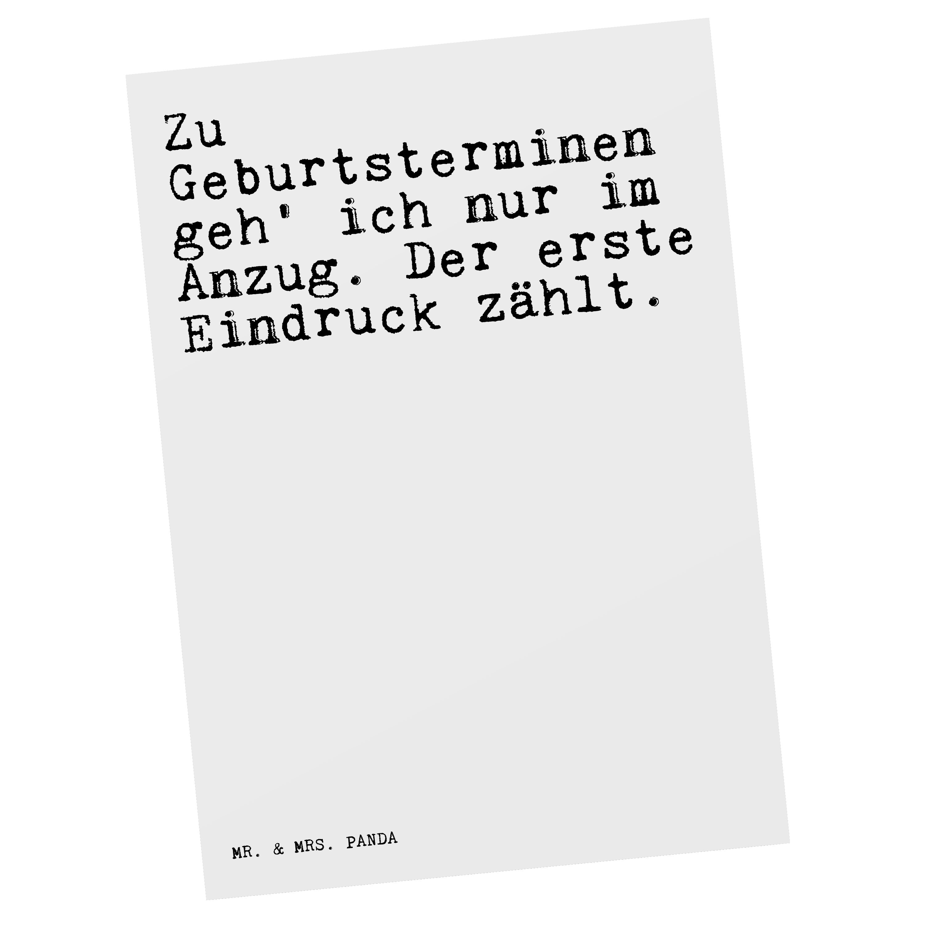 Mr. & Mrs. Panda Postkarte 'Mir Reicht's! Ich Geh' Schaukeln!' – Lustiger Spruch, Hochglanz, 300g/m²