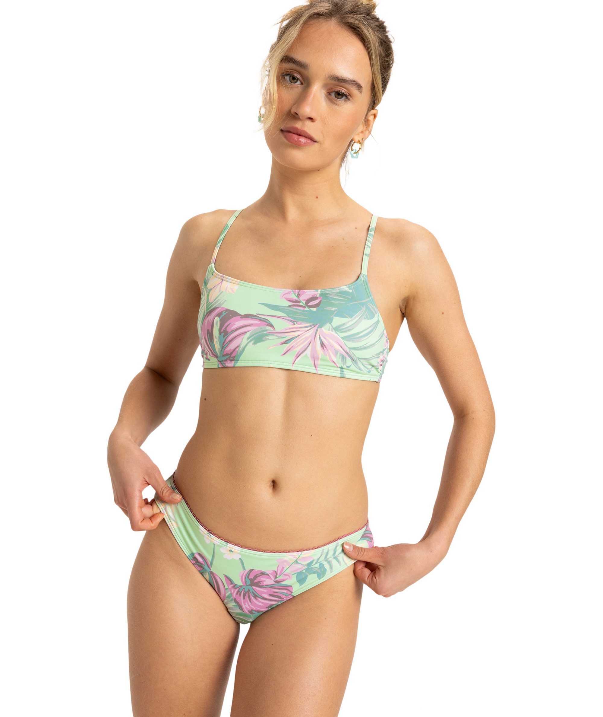 Roxy Bustier-Bikini INTO THE SUN BRAL CHEEKY SET (2-St) günstig online kaufen