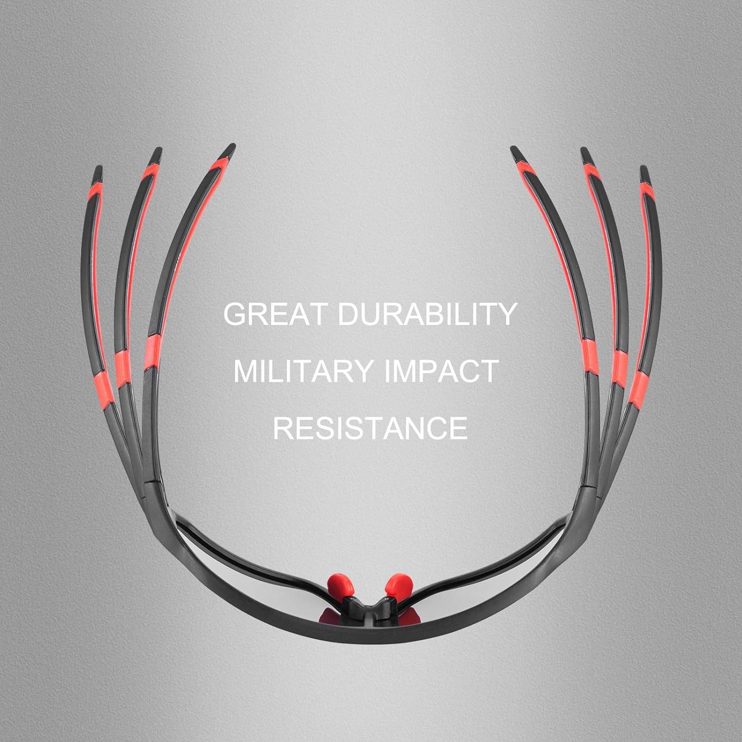 ROCKBROS Fahrradbrille Photochrome Sonnenbrille Damen Herren Fahrradbrille UV400, (zum Radfahren, Motorradfahren, Autofahren, Laufen, Angeln, Golf, Biking Outdoor), Transparente Selbsttönende Brille