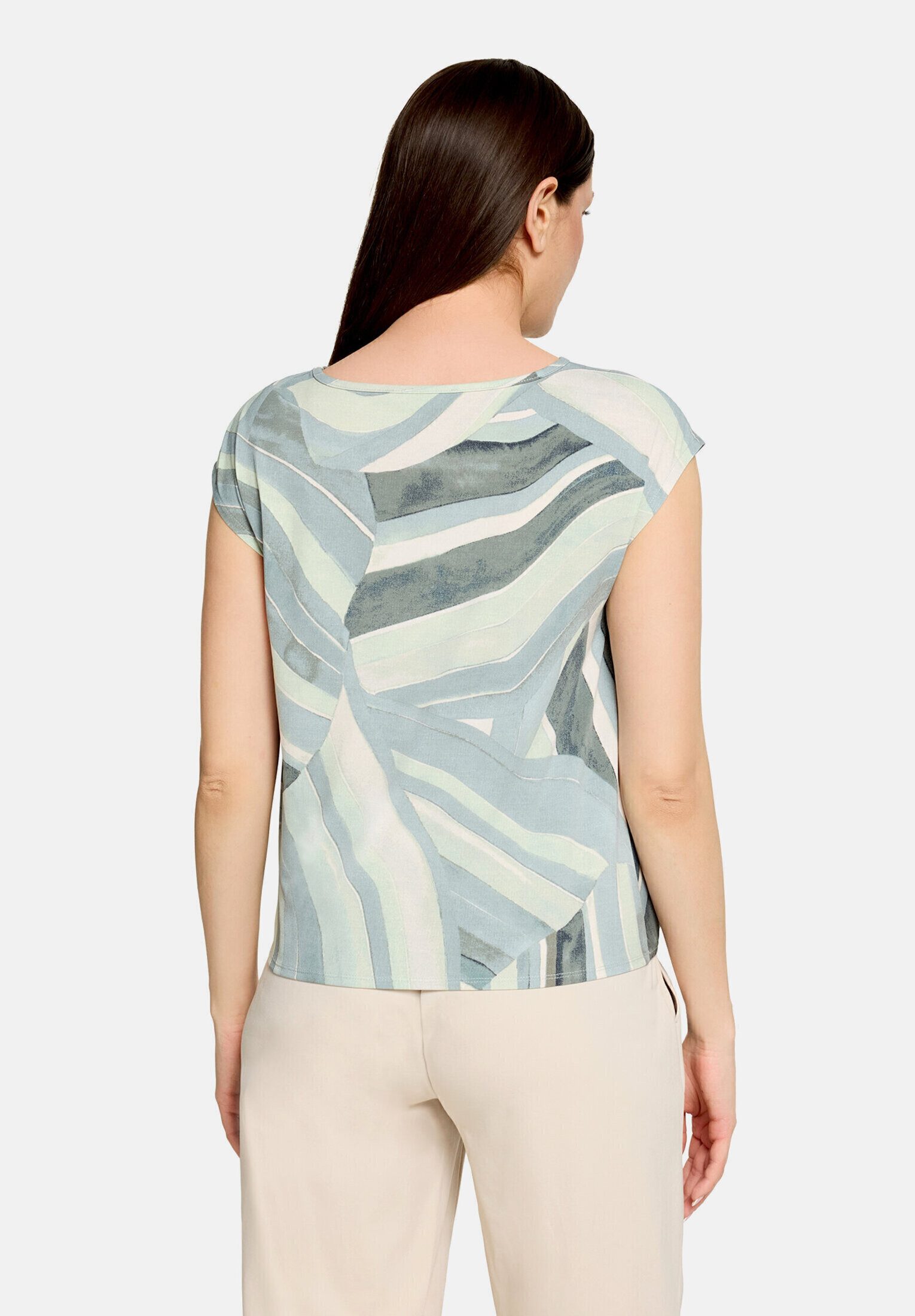 Betty Barclay Kurzarmshirt Damen mit Gummizug (1-tlg)