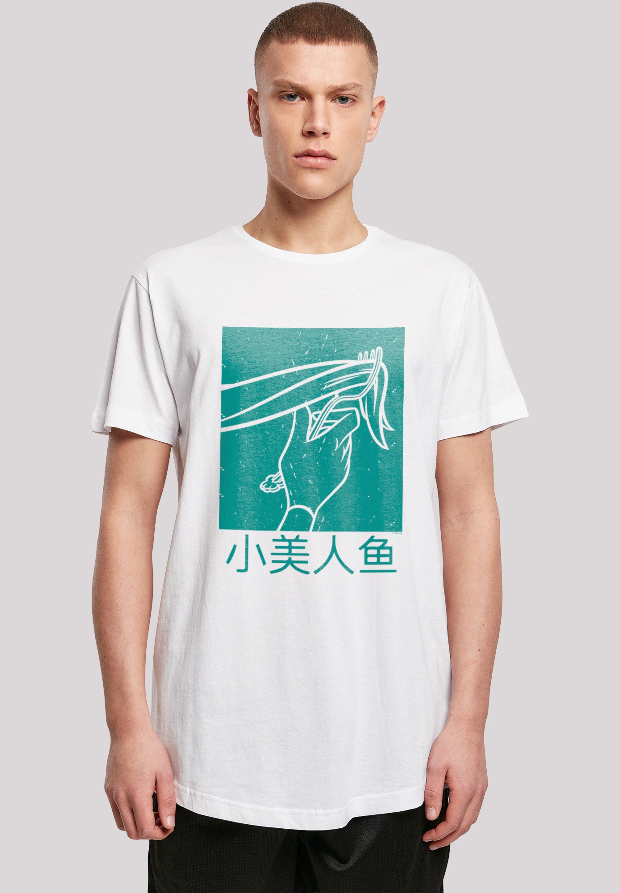F4NT4STIC T-Shirt Disney Boys Arielle die Meerjungfrau Print weiß