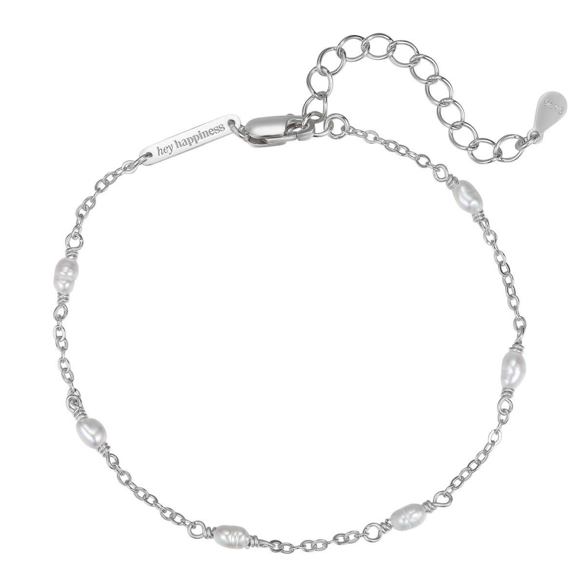Hey Happiness Perlenarmband Süßwasserperlen Roségold 18K günstig online kaufen