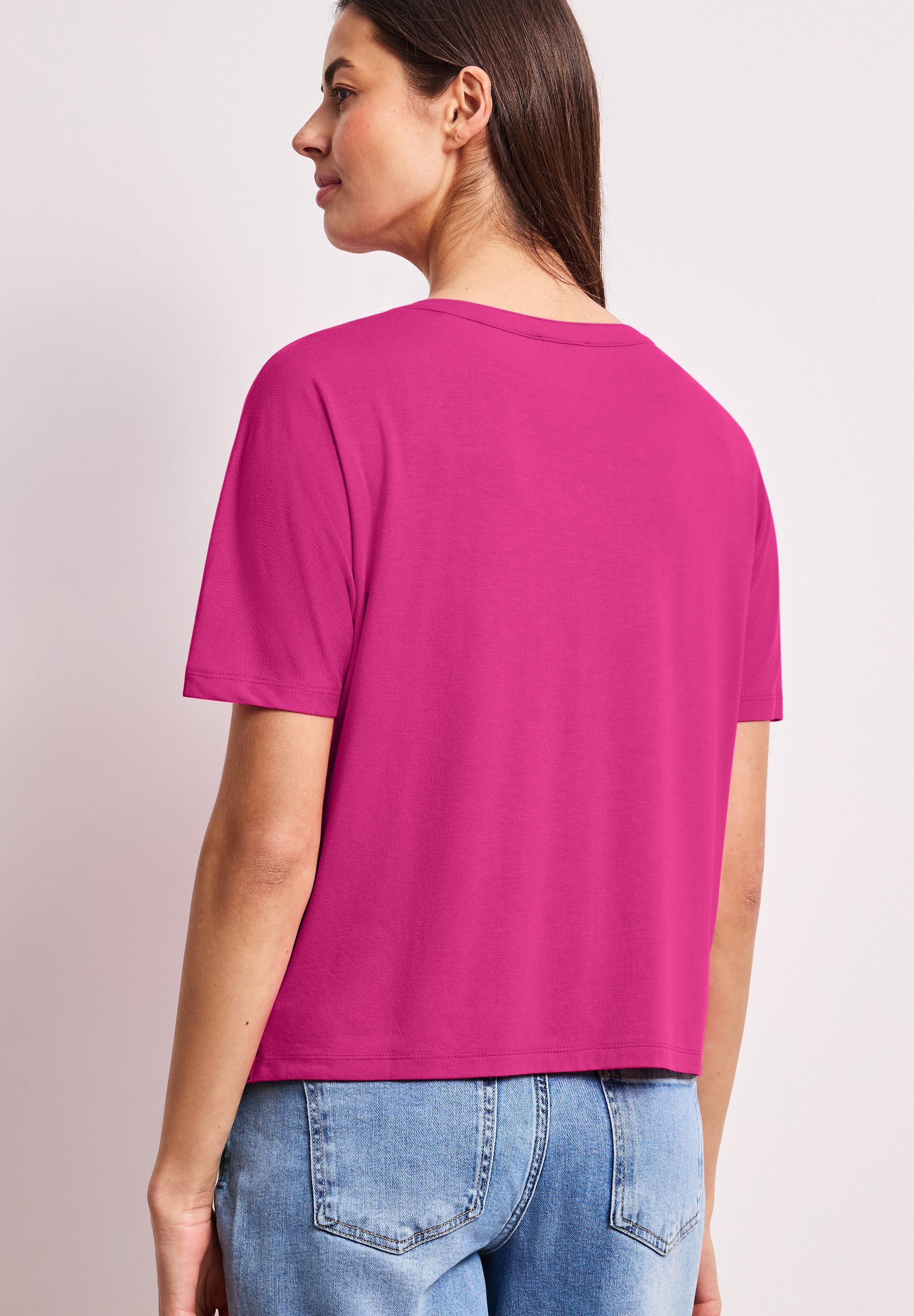 STREET ONE Tunikashirt mit geschlitztem Rundhalsausschnitt – Bild 2 von 5
