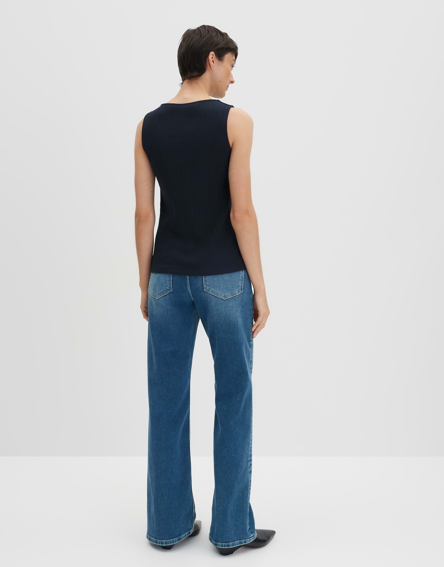 someday Tanktop KAMIA Slim in Rippstrickoptik