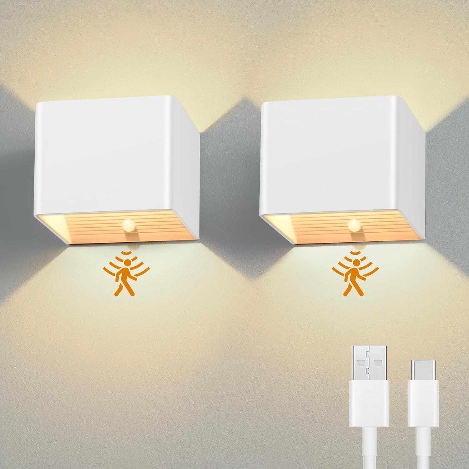 BlingBin LED Wandleuchte Akku Wandleuchte mit günstig online kaufen
