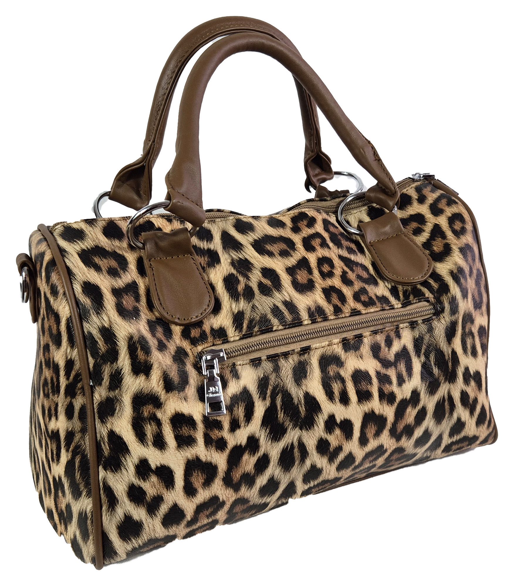 Einkaufszauber Bowlingtasche Bowling Handtasche Leopard, aktuelle Mode Animalprint