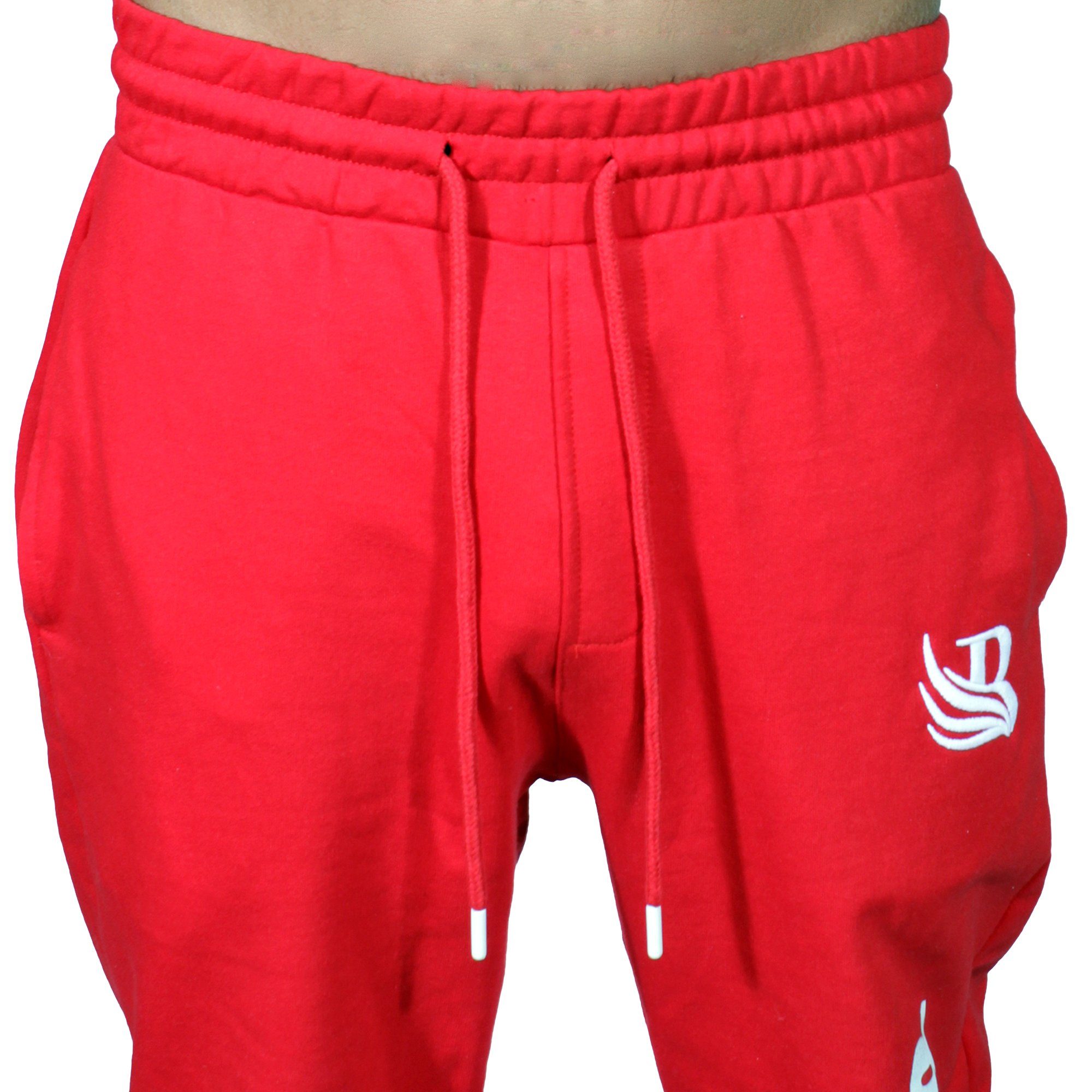 Rot Streetwear mit Fitness Banco Herren, Banco Sportanzug Outdoor Mit Freizeitanzug Kapuze Logo