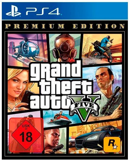 Rockstar Games PS4 Grand Theft Auto V Premium Edition PlayStation 4