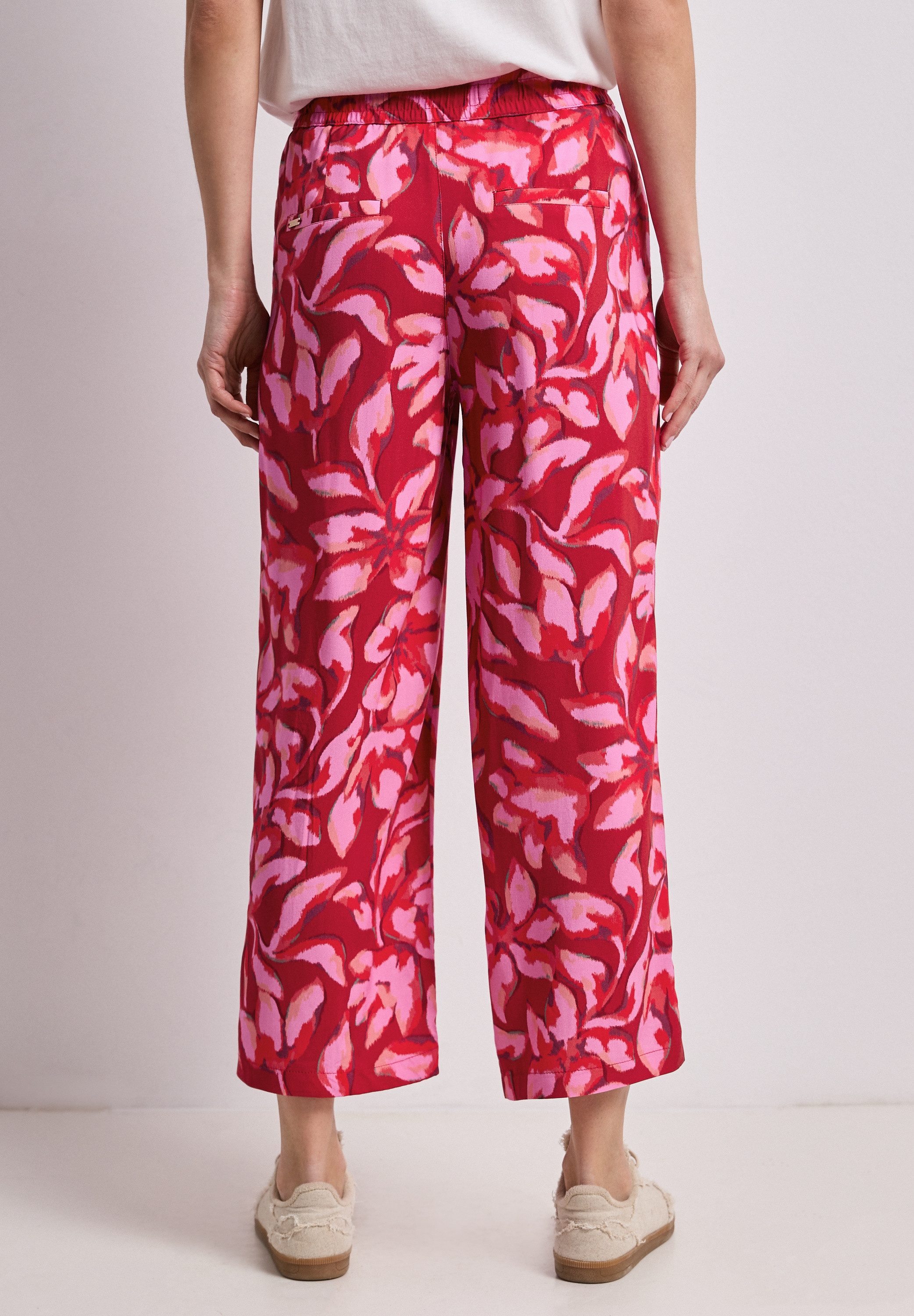 STREET ONE Stoffhose mit Wide Legs