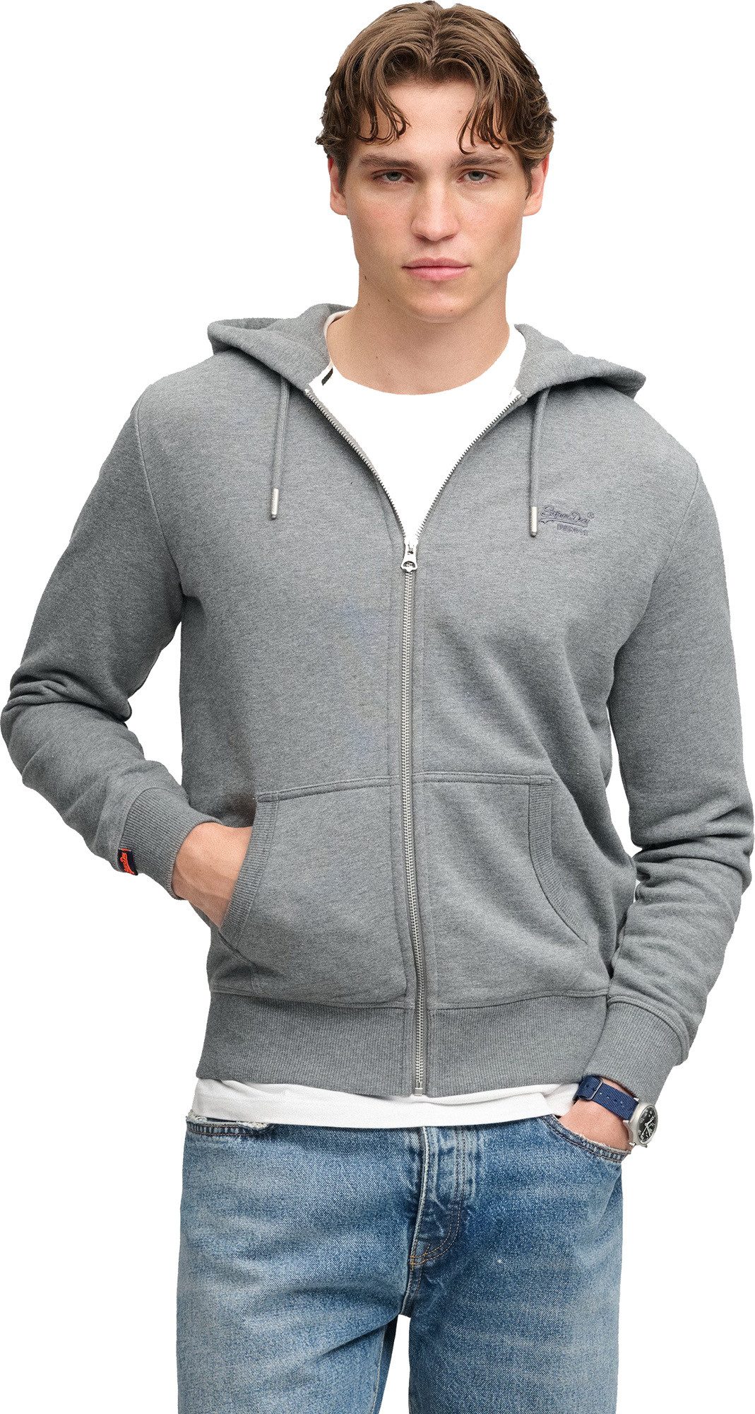 Superdry Sweatshirt Essential Logo Zip-Hoodie