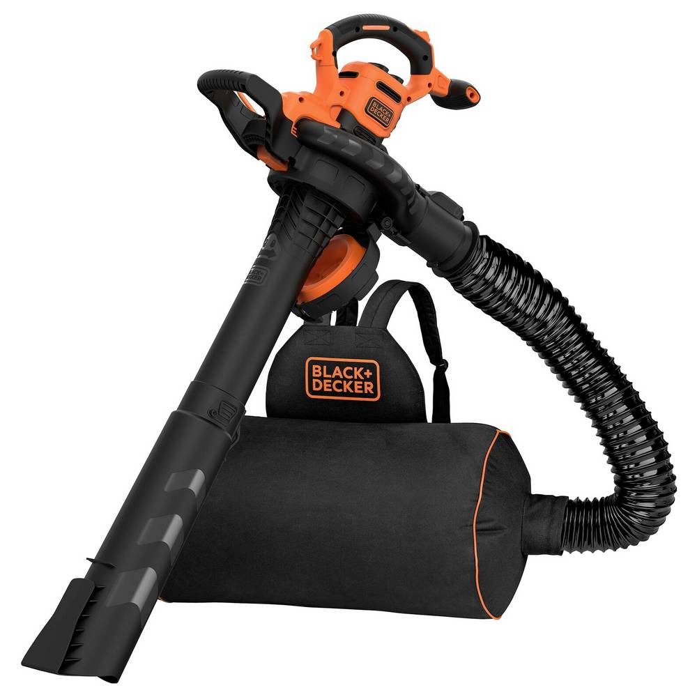 Black + Decker Akku-Laubsauger BEBLV300-QS Elektro Laubsauger 230 V