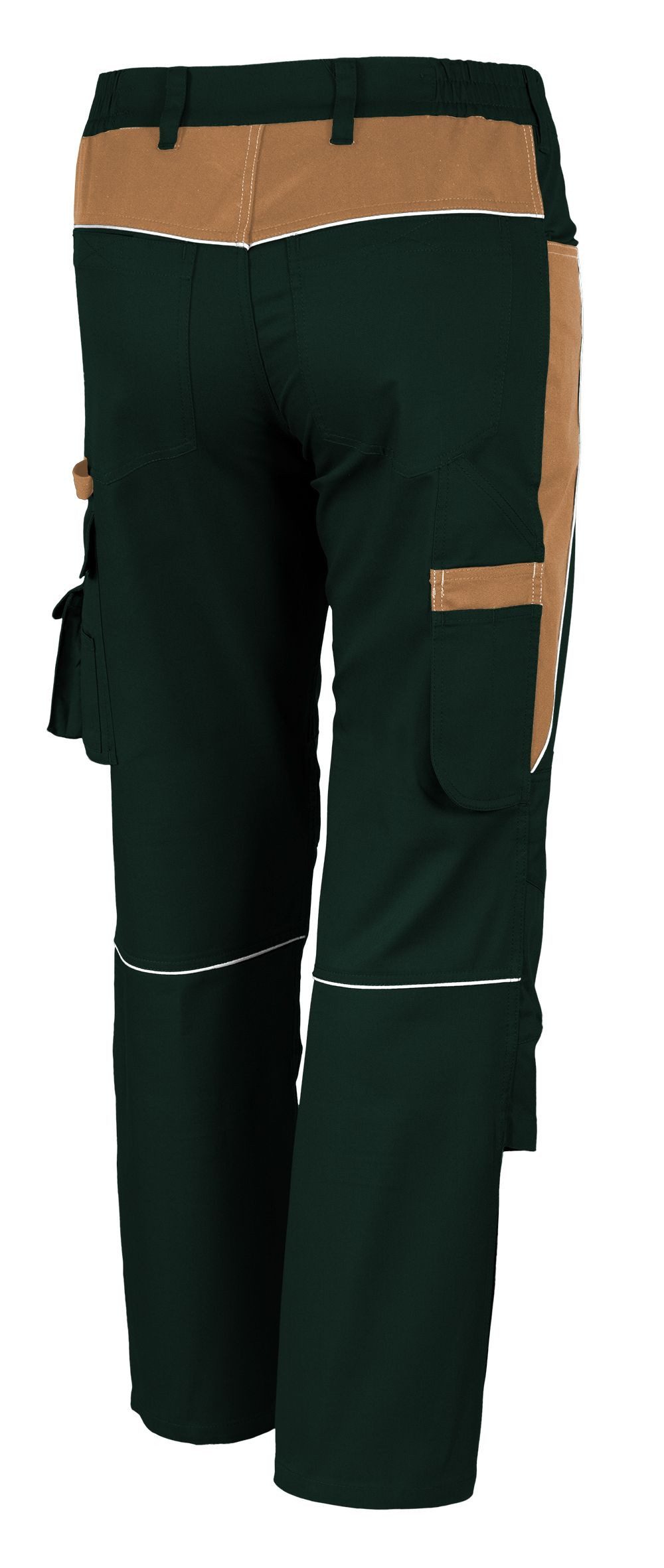 Qualitex Workwear Arbeitsbundhose strapazierfähige PROfessionals Arbeitshose aus faserverstätktem Gewebe (1-tlg) MG 245 g Schutzhose - 11 Taschen - pflegeleichte Bundhose - Waschbar