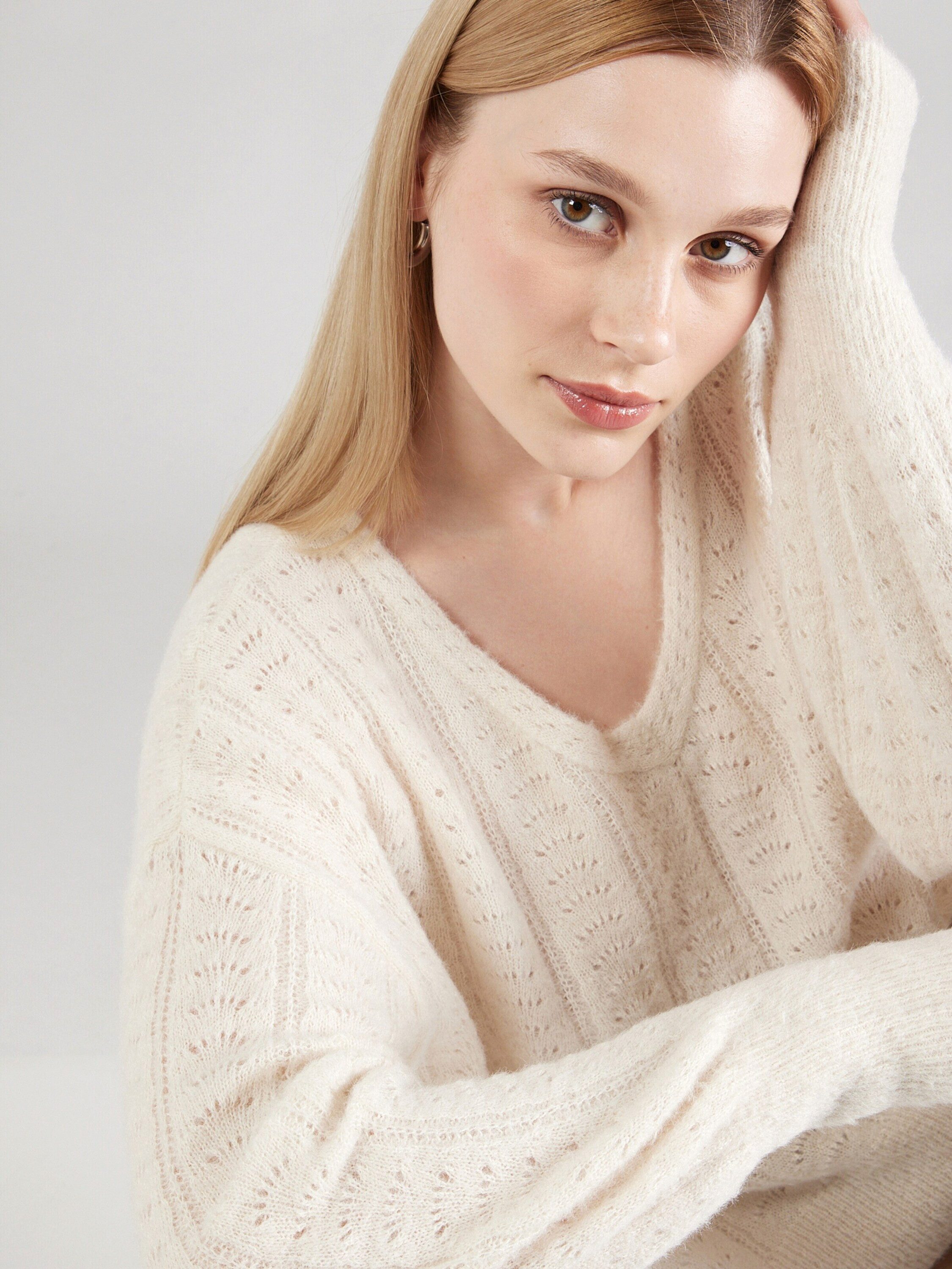 ONLY Strickpullover ONLDICTE (1-tlg) Lochmuster
