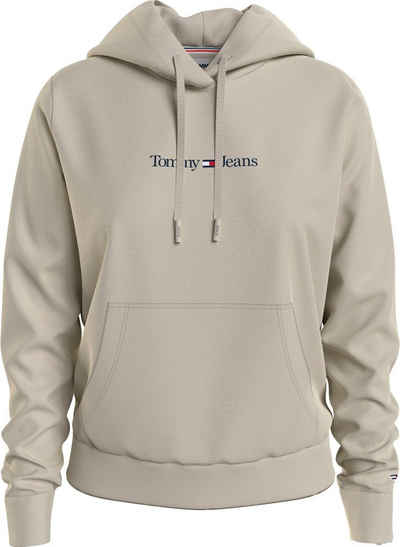 Tommy Jeans Kapuzensweatshirt TJW REG SERIF LINEAR HOODIE mit Tommy Jeans Logo-Schriftzug