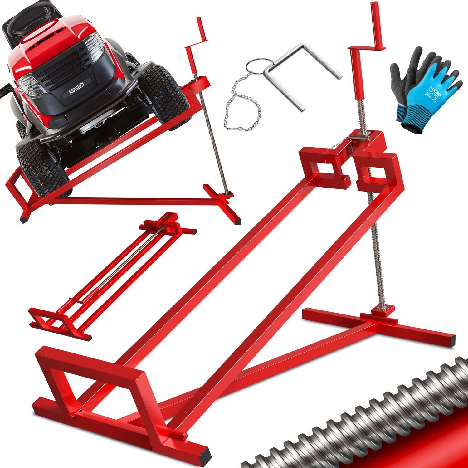 MASKO Rasentraktor, Rasentraktor Heber 400kg Aufsitzmäher günstig online kaufen