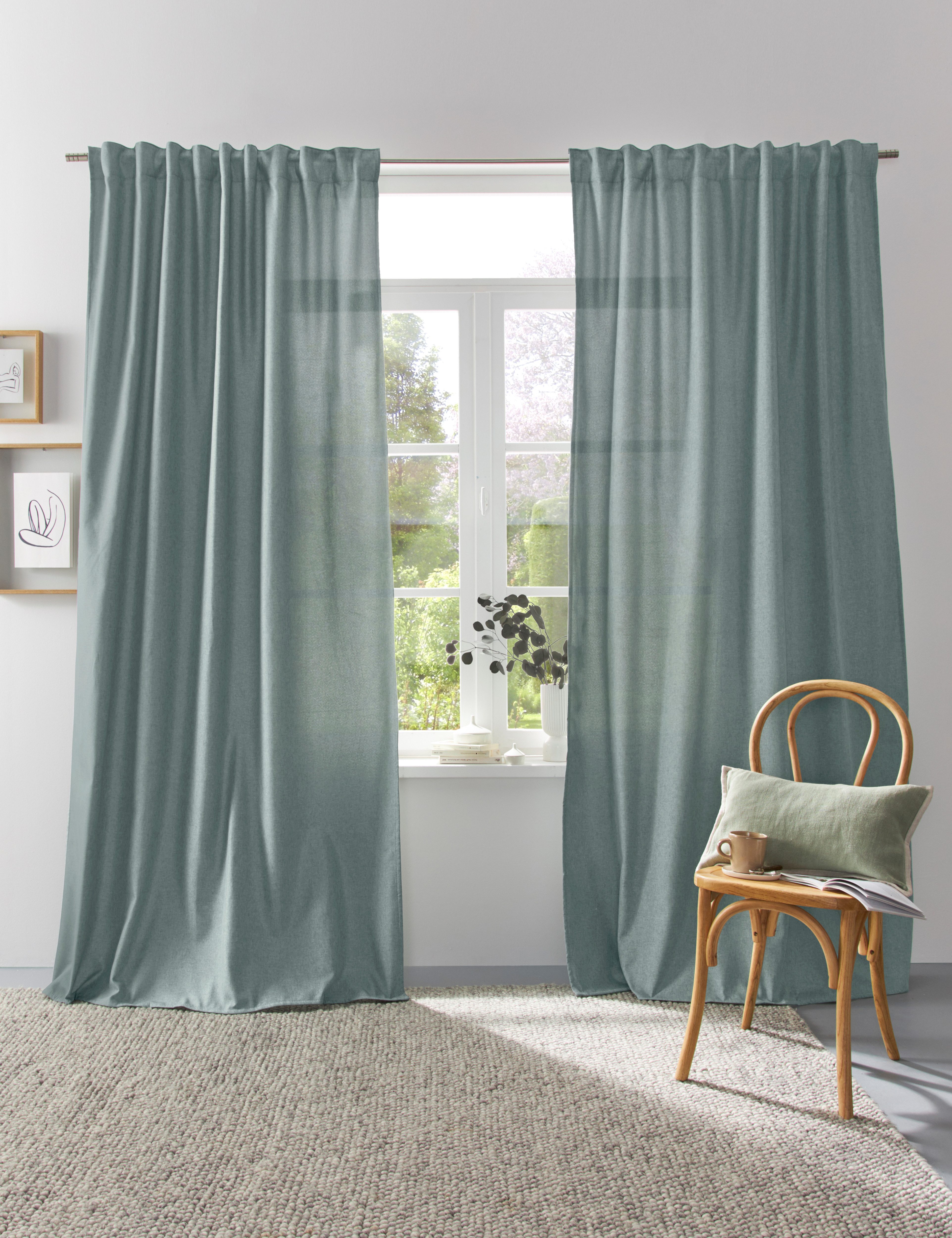 andas Vorhang Elkær (1 St), Multifunktionsband, blickdicht, Thermo, mit Mul günstig online kaufen