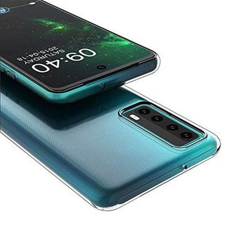 CoolGadget Handyhülle Transparent Ultra Slim Case für Huawei P Smart 2021 6,67 Zoll, Silikon Hülle Dünne Schutzhülle für Huawei P Smart 2021 Hülle