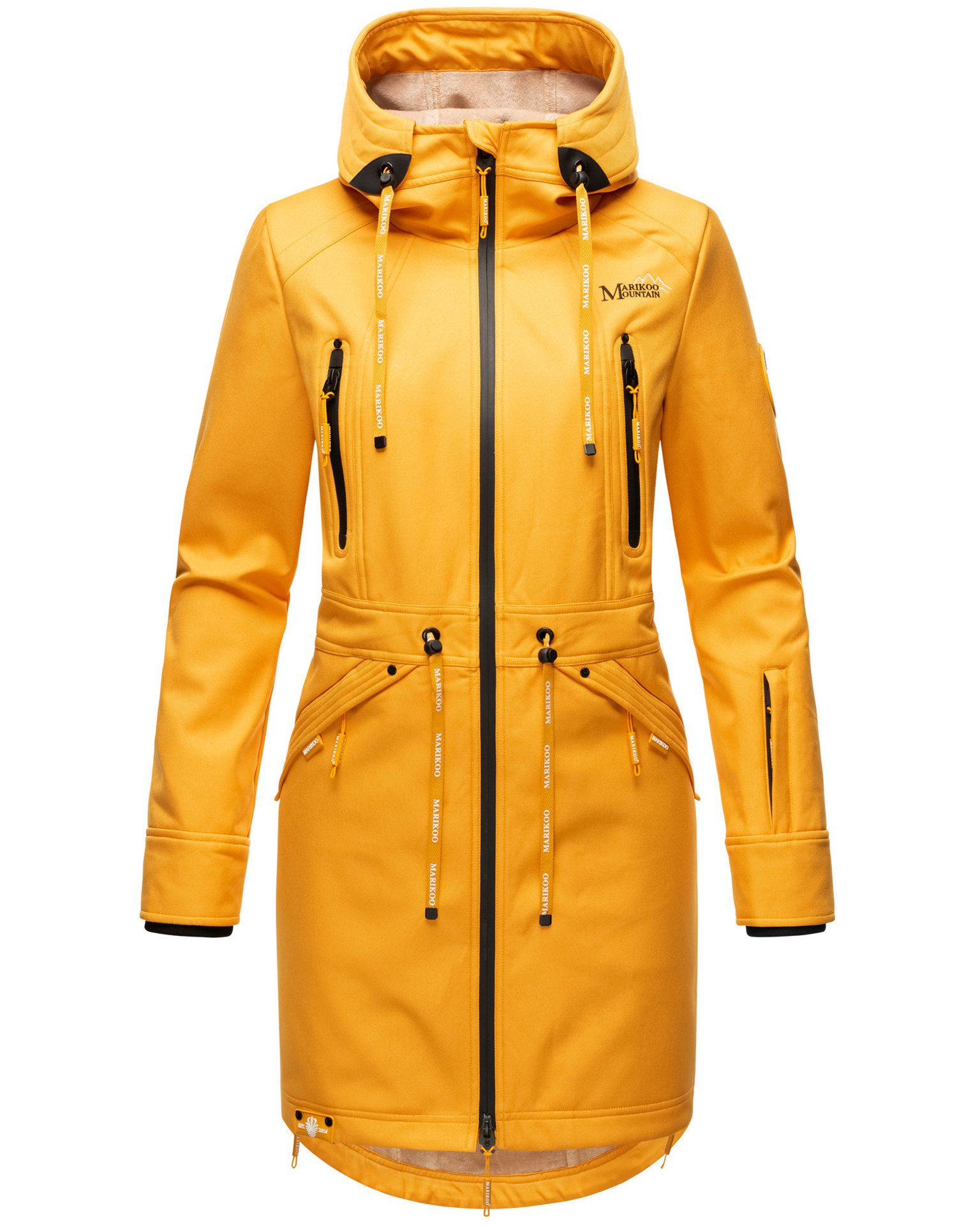 Marikoo Softshelljacke mit warmen Teddyfleece