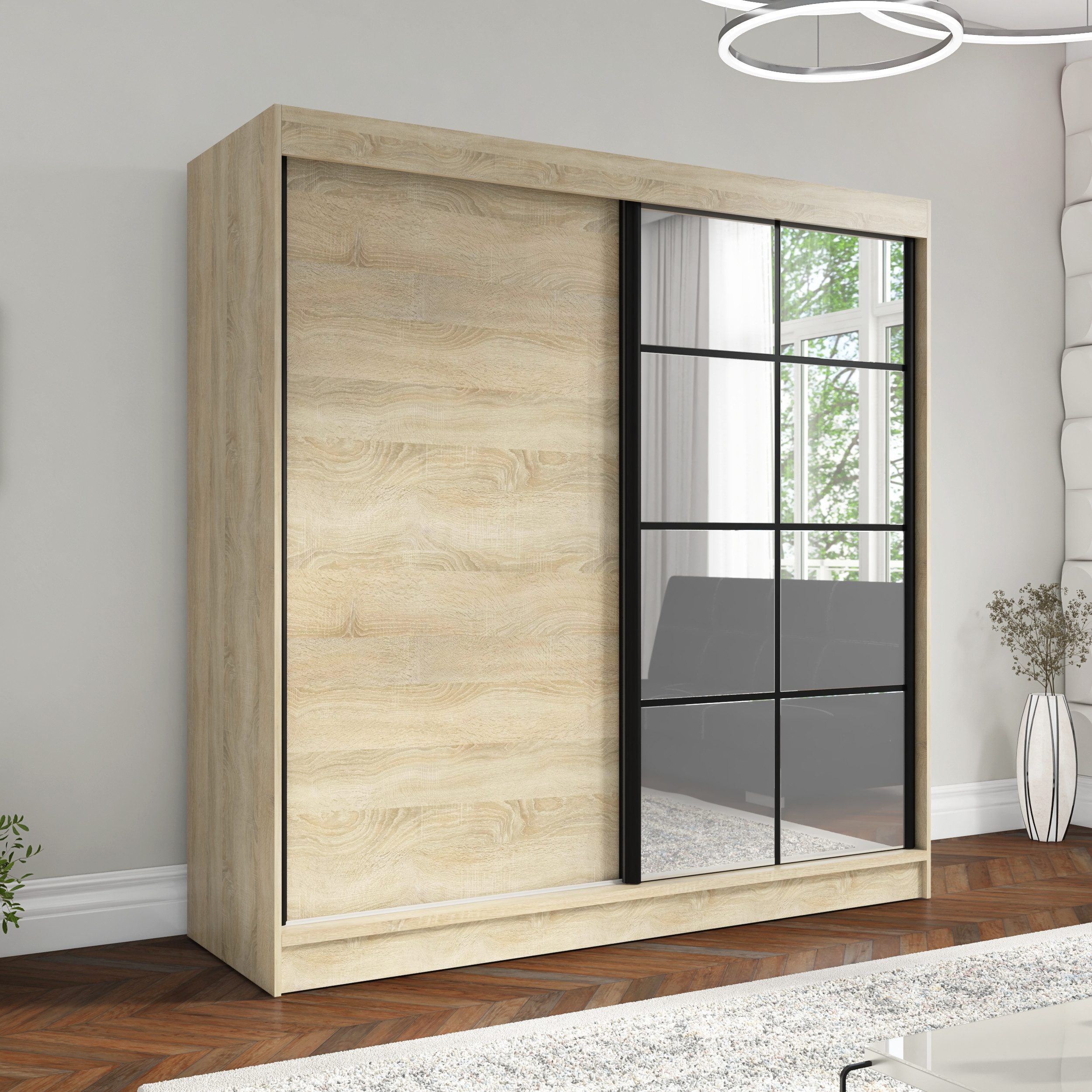 A&J MöbelLand GmbH Schwebetürenschrank TAVIRO 2-türiger günstig online kaufen