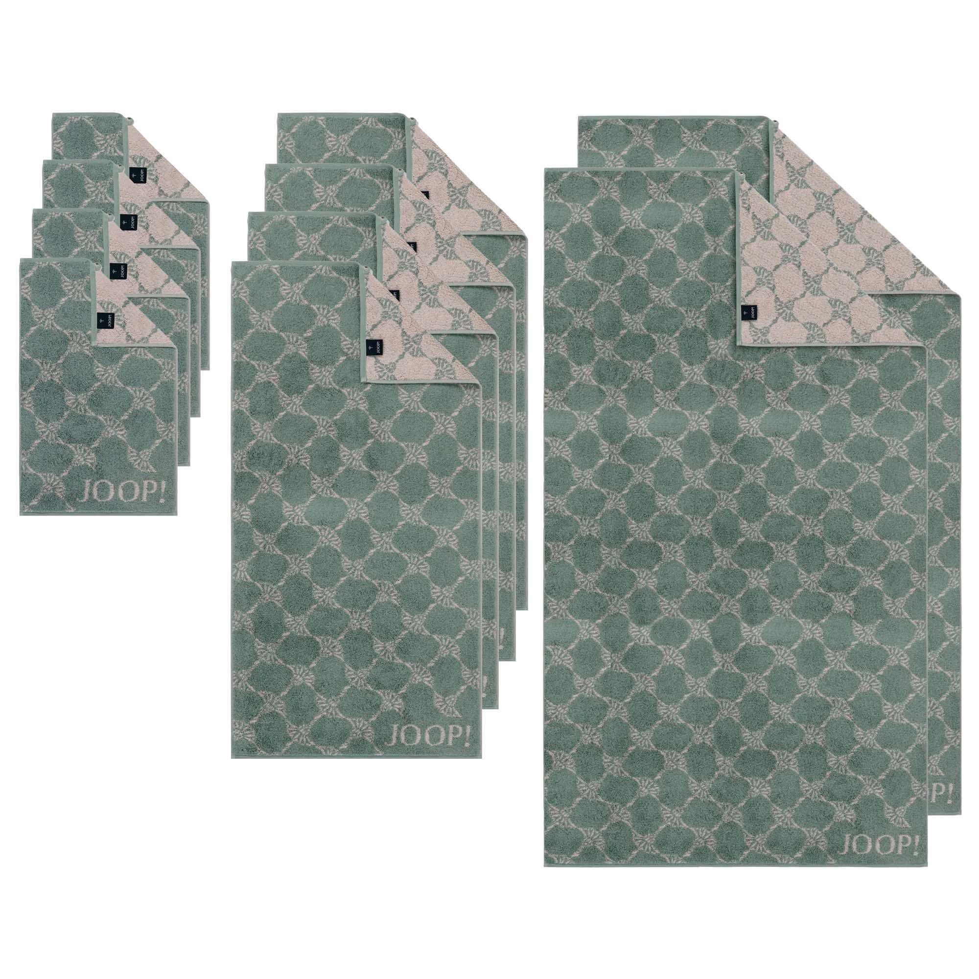 JOOP! Handtuch Unisex Handtuch 10er Pack Baumwolle, Frottier (Set, 10-St)