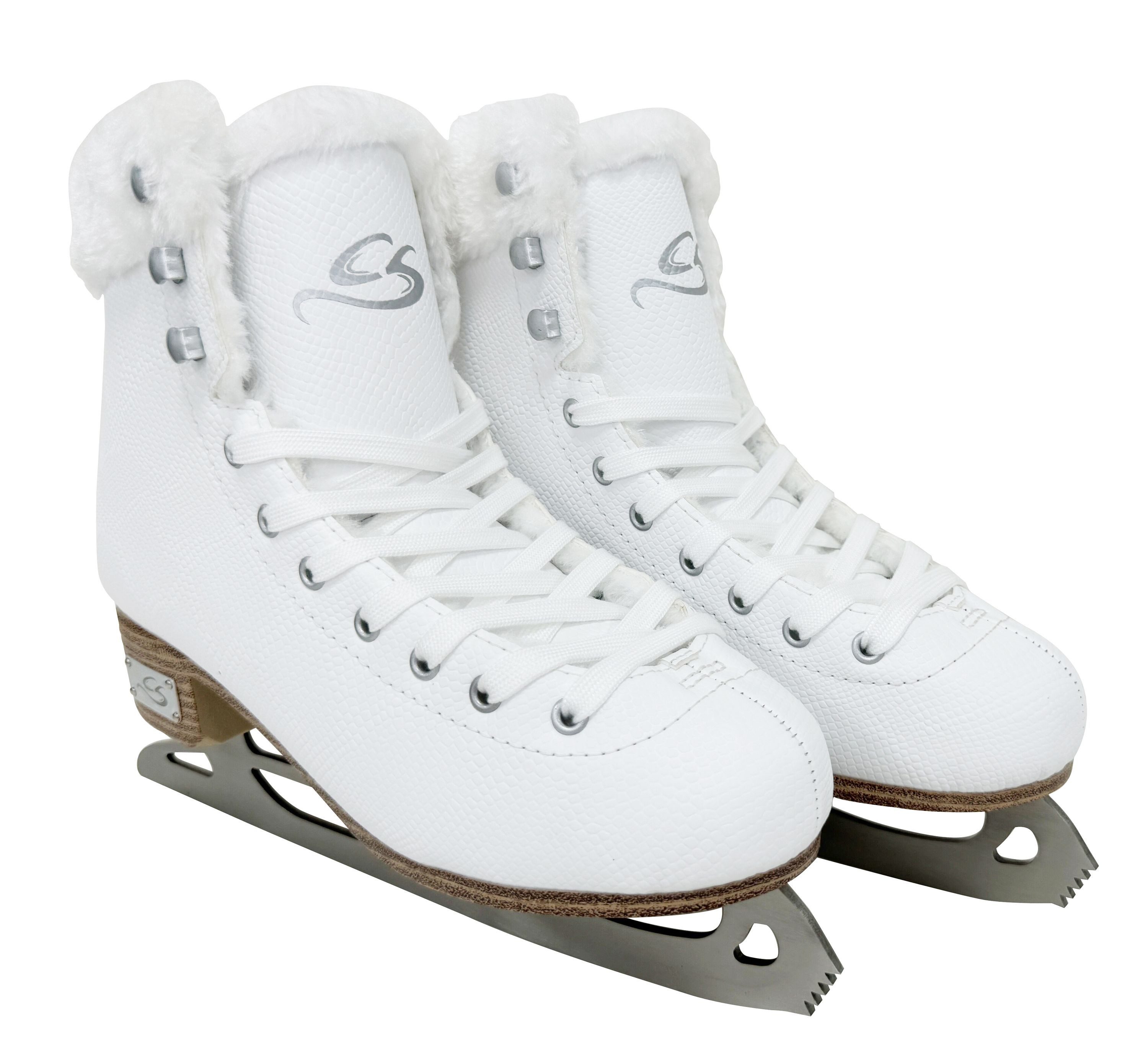 Cox Swain Schlittschuhe klassische Damen/Kinder Eislauf Schlittschuhe ICEPEARL, Stabile Kinderschlittschuhe