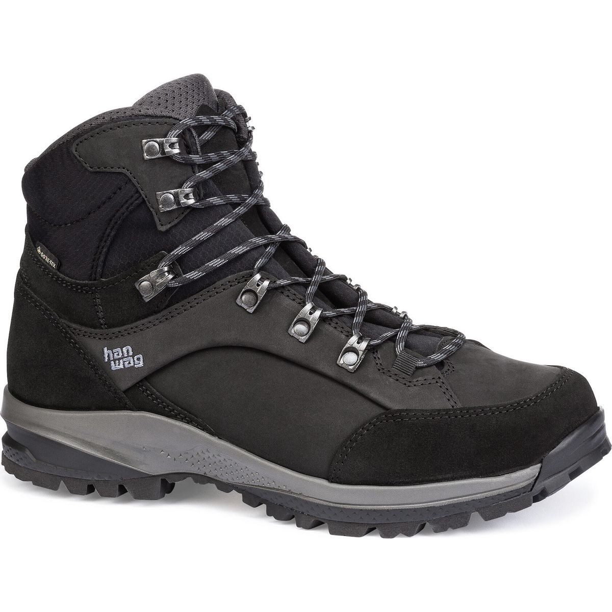 Hanwag Banks SF Extra GTX Hikingschuh Wasserdichter Wanderschuh mit extra Platz im Vorfuß für komfortable