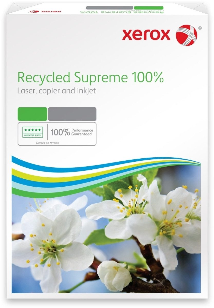 Xerox Копировальная бумага Копировальная бумага Recycled Supreme weiß 80g/qm A3 VE=500 Blatt