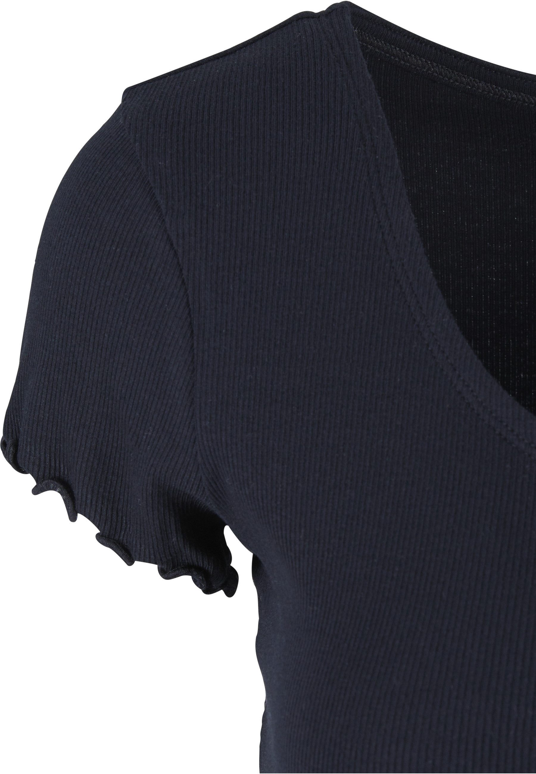URBAN CLASSICS T-Shirt Urban Classics Damen Ladies Rib Babylock Tee (1-tlg)