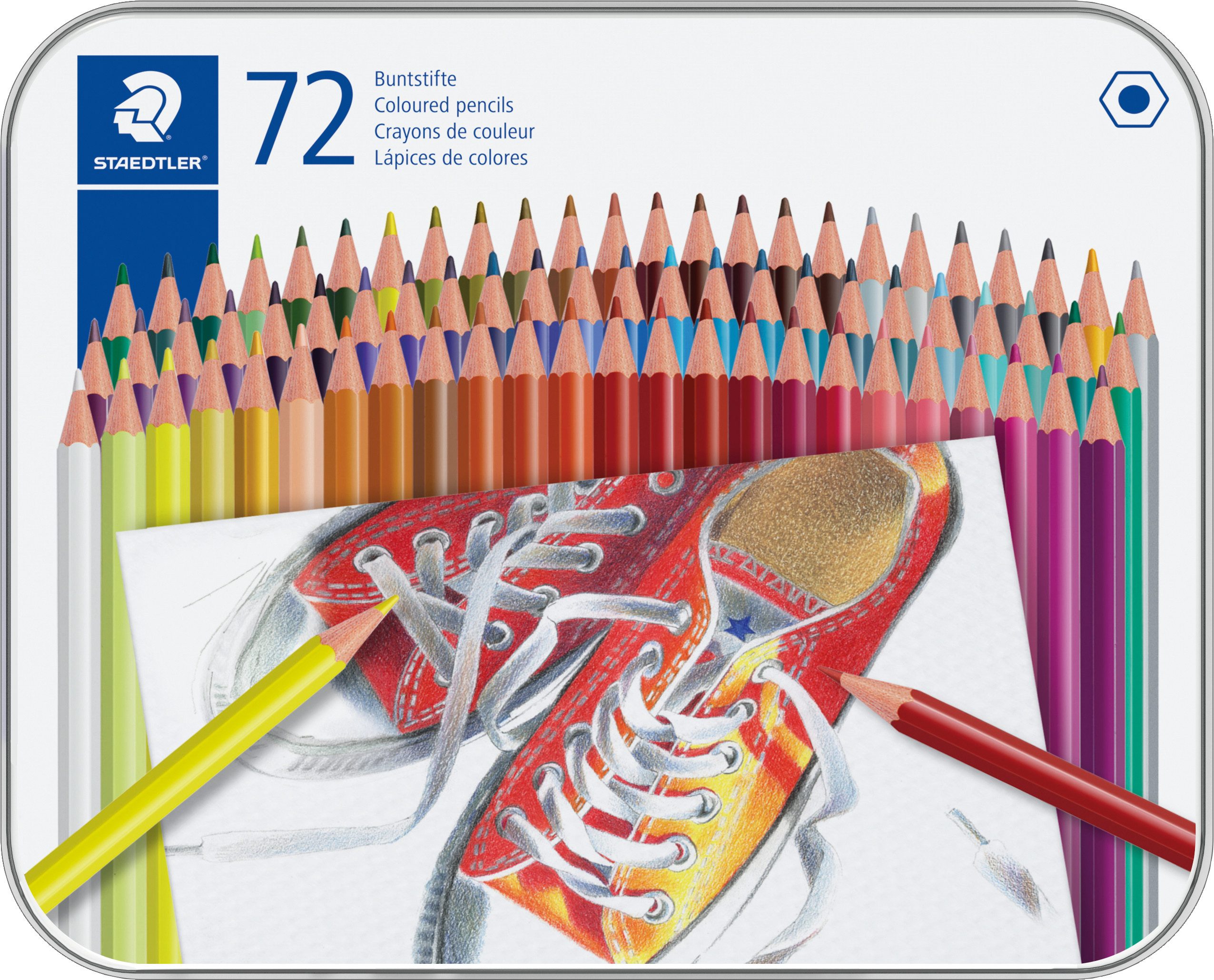 STAEDTLER Buntstift, 72 Stück