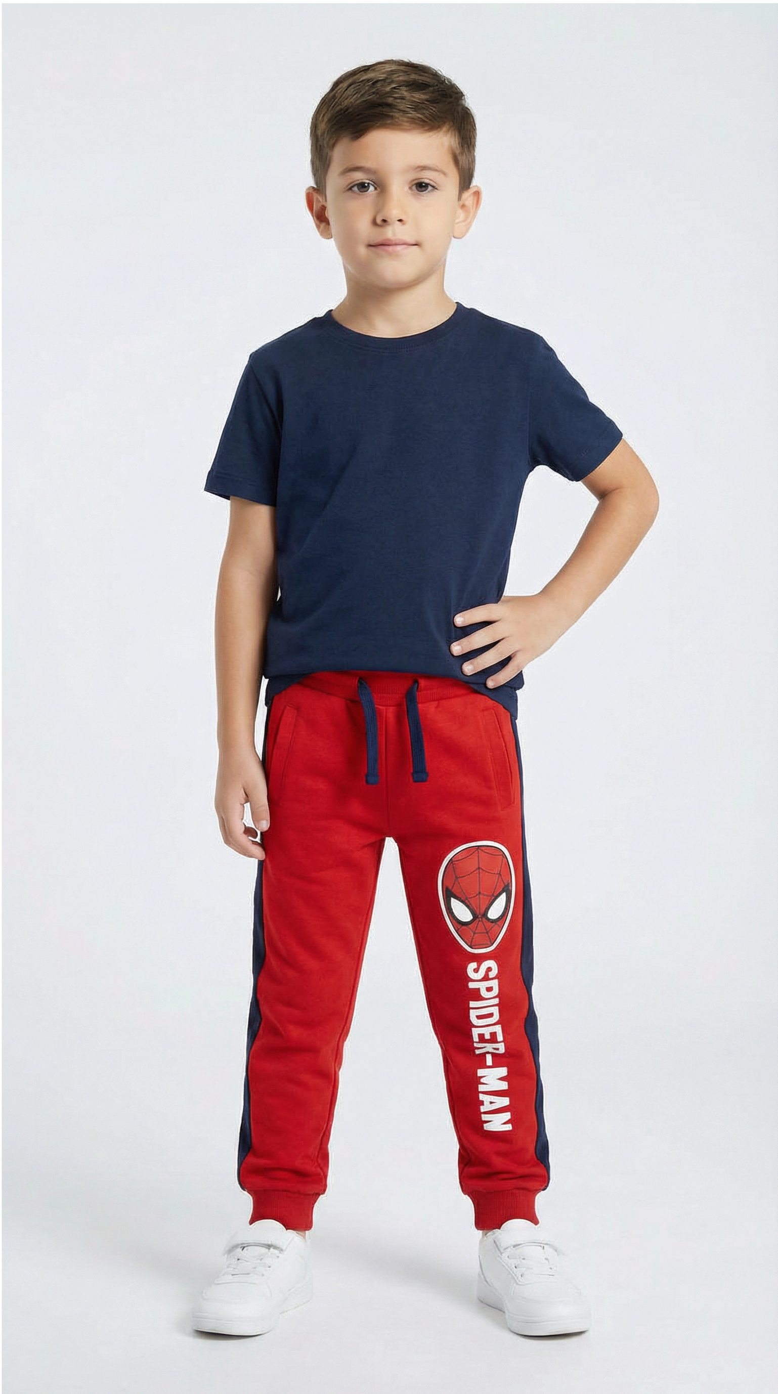 MARVEL Jogginghose Marvel Spiderman Kinder Jungen Hose Gr. 104 bis 134