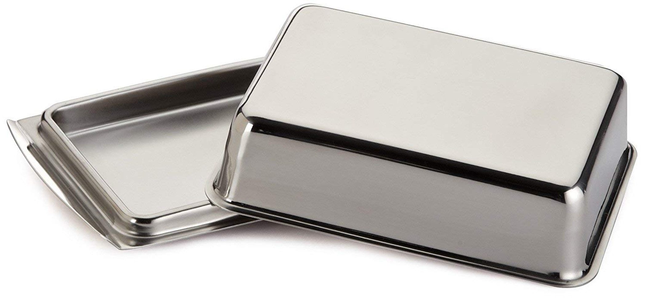 Küchenprofi Butterdose, Edelstahl, (2-tlg)