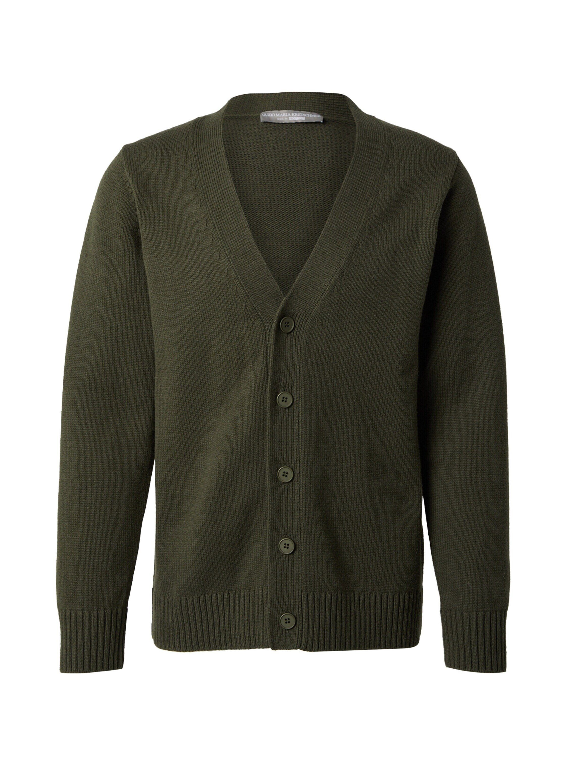 Guido Maria Kretschmer Men Strickjacke Titus (1-tlg) Plain/ohne Details