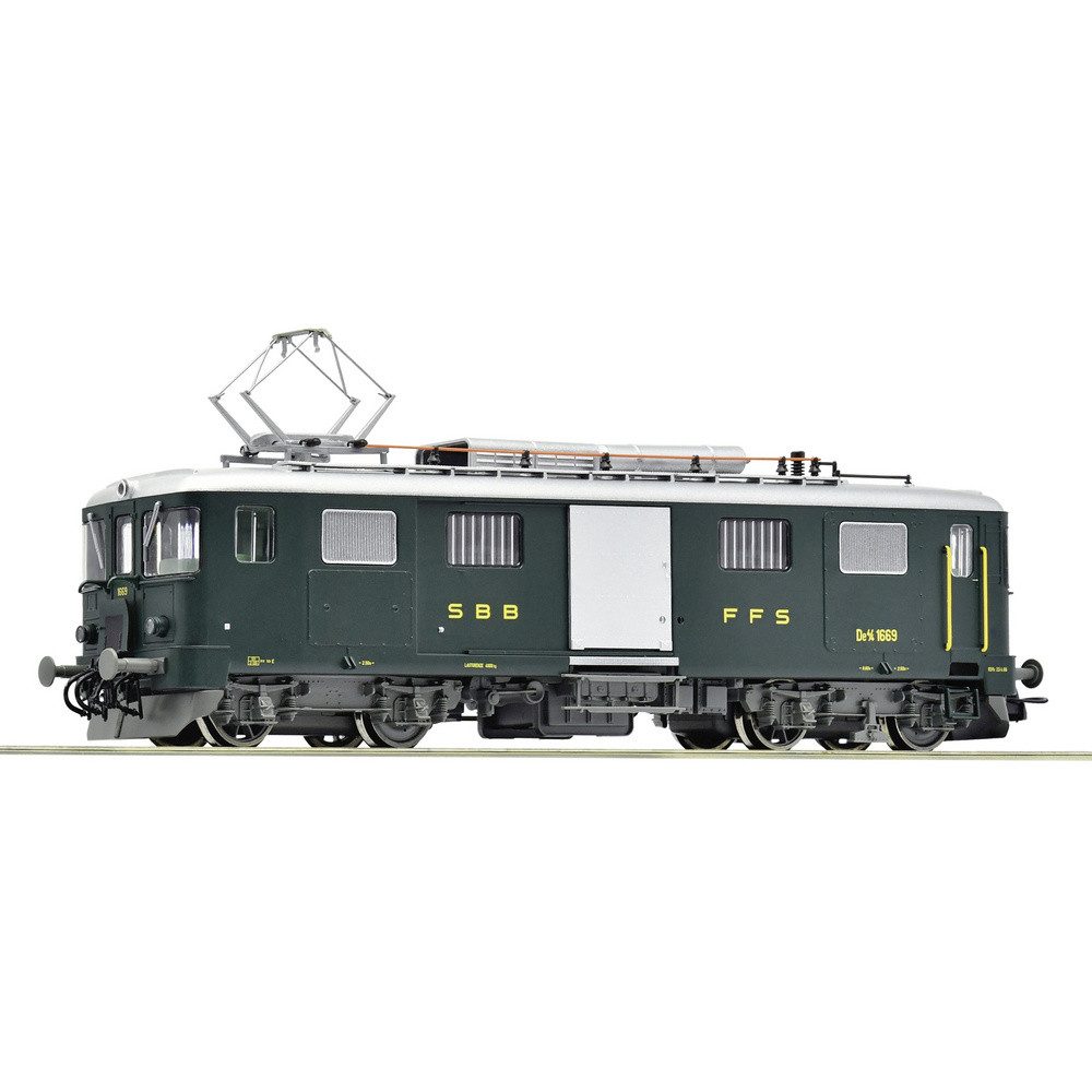 Roco Diesellokomotive Roco 7700014 H0 Elektro-Gepäcktriebwagen De 4/4 1669 (DC)