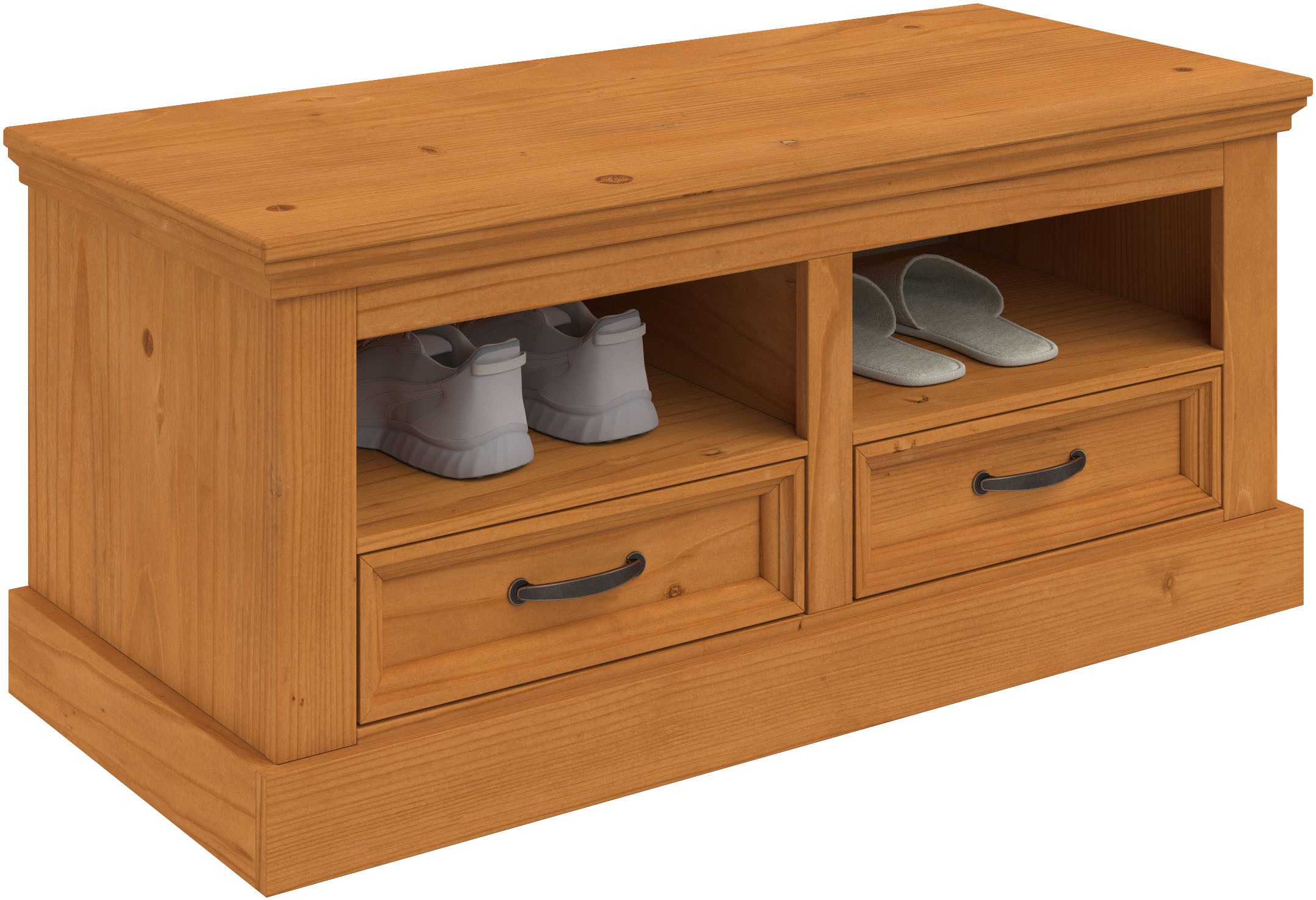 OTTO home Bank Selma, mit Stauraum und 2 Schubkästen, Breite 100 cm