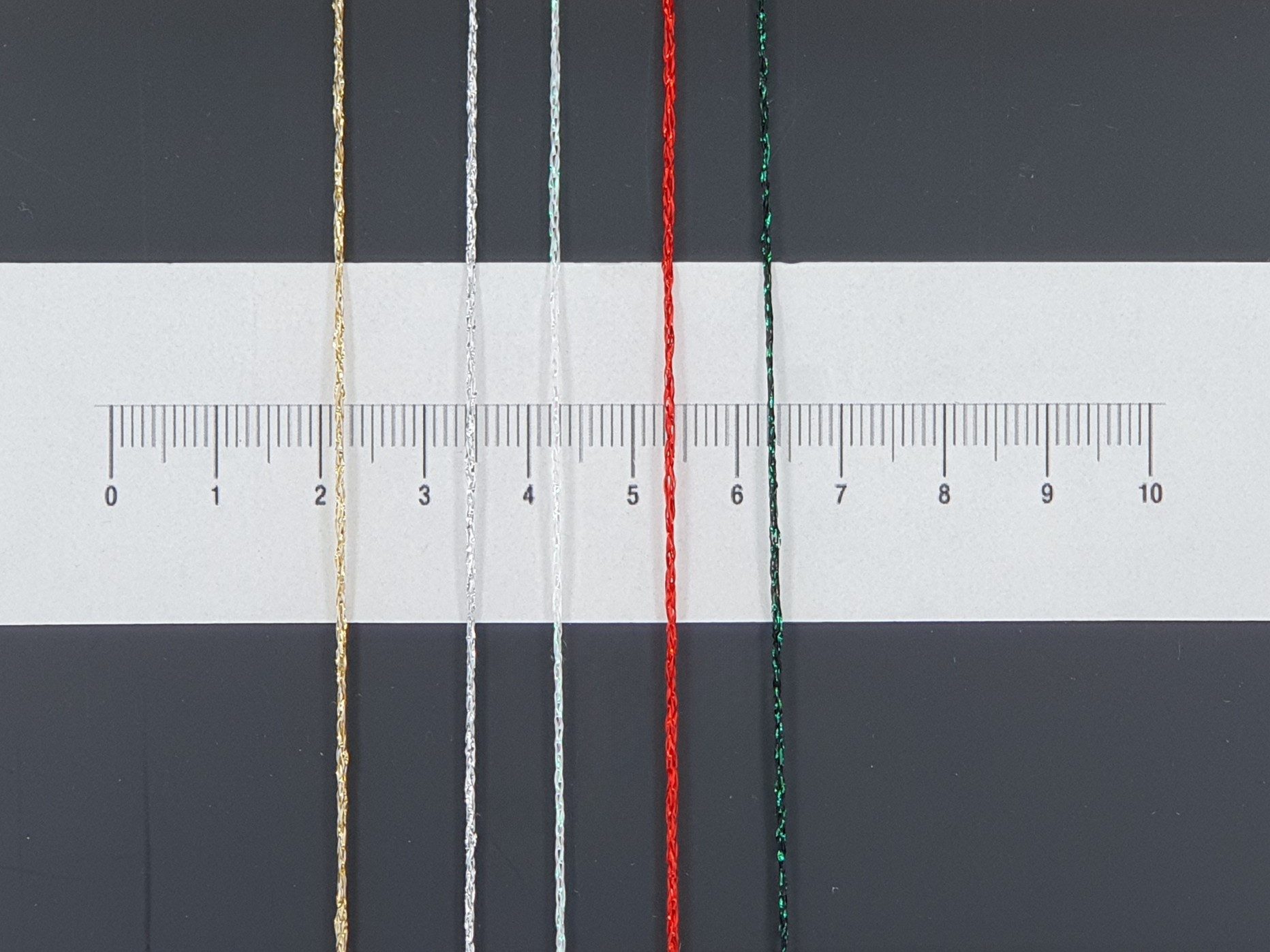 NOGA EFFEKTGARN GmbH Rainbow Glitter fein - feines Glitzer-Bändchengarn auf 25 Gramm Knäuel Effektgarn – Bild 3 von 4