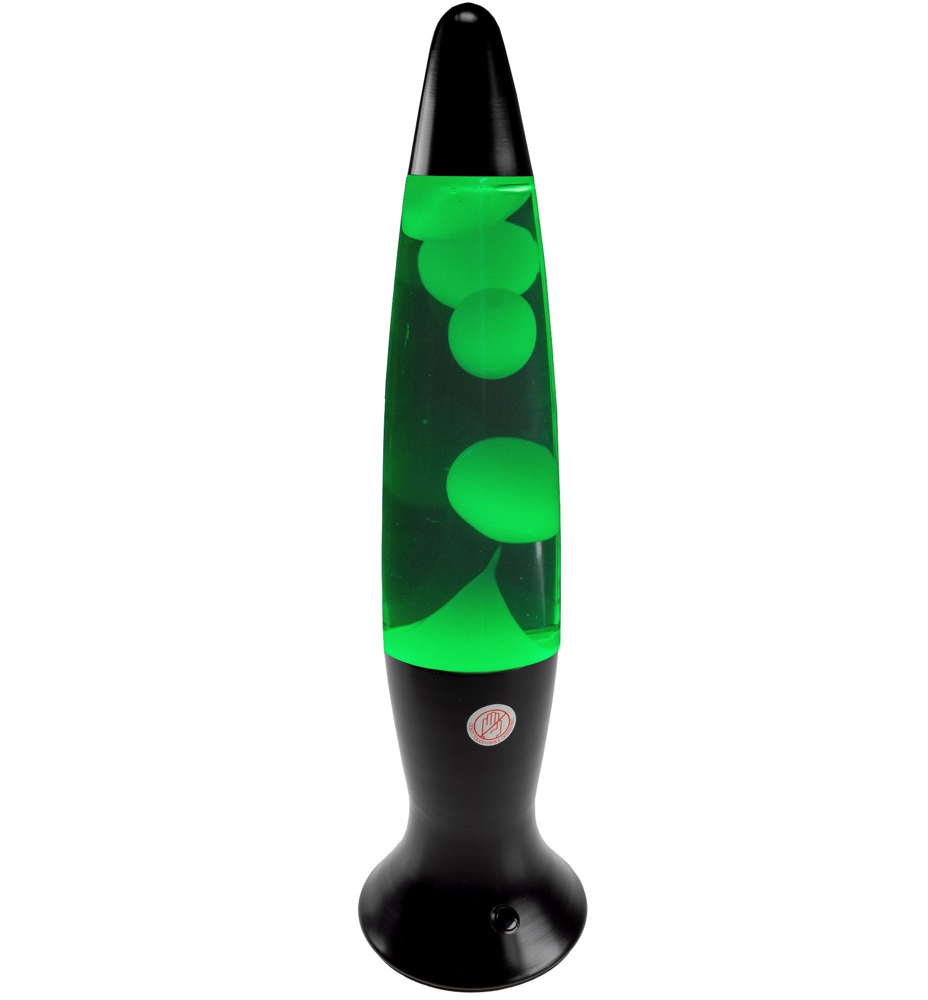 ChiliTec Lavalampe Lavalampe "CTL Funky LED" 40cm RGB Wasser & Wachs: Klar, Body: schwarz