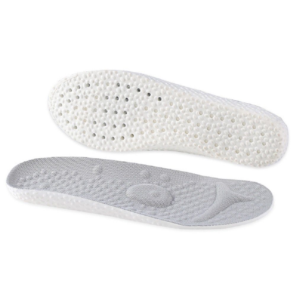 COOL-i ® Einlegesohlen Memory-Schaum Einlegesohlen (2 Paar) – 4D-Dämpfung & Fußgewölbestütze, für Sport & Alltag – zuschneidbar & atmungsaktiv